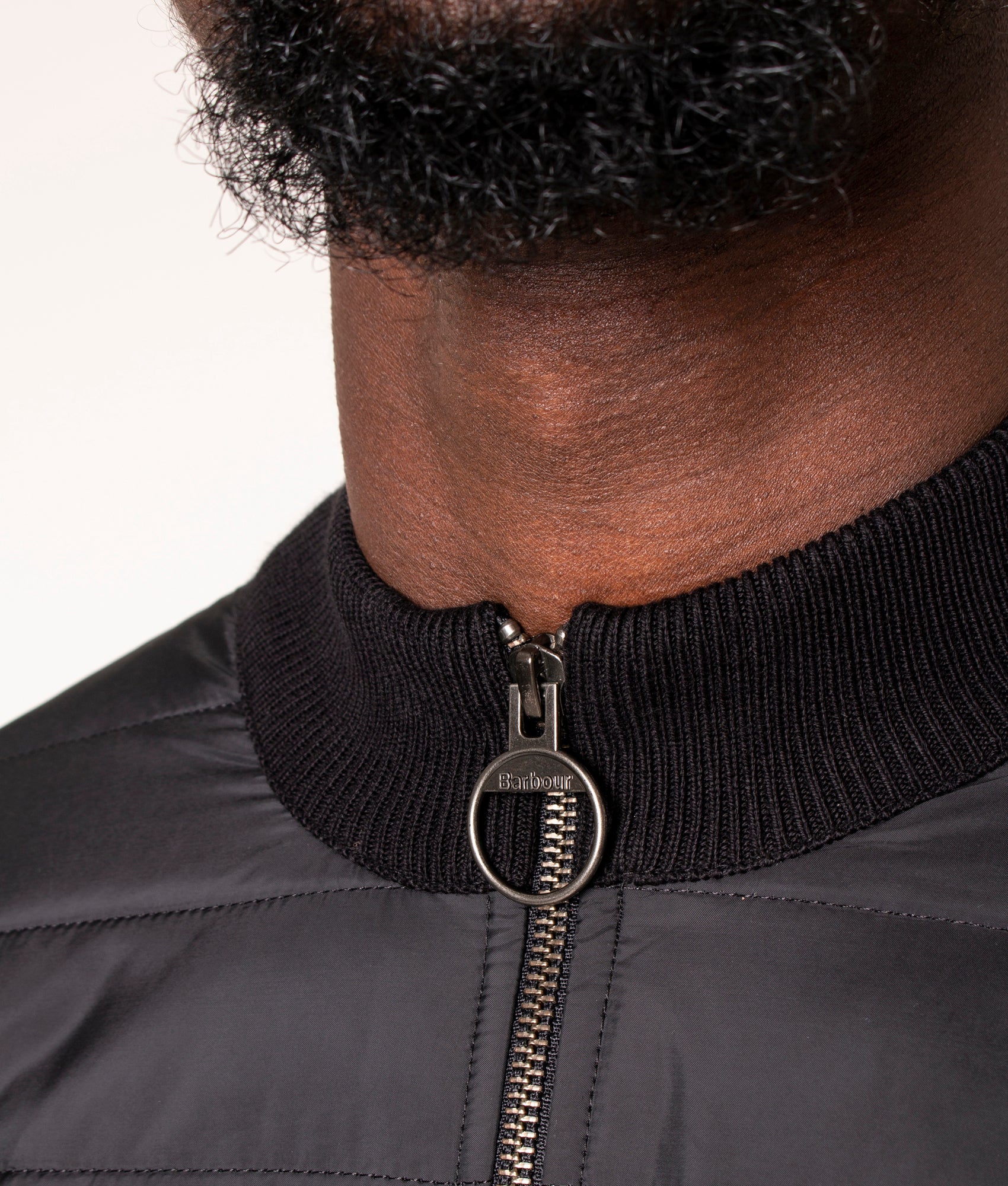 Zip Through Carn Baffle Hybrid Jacket - Image 4