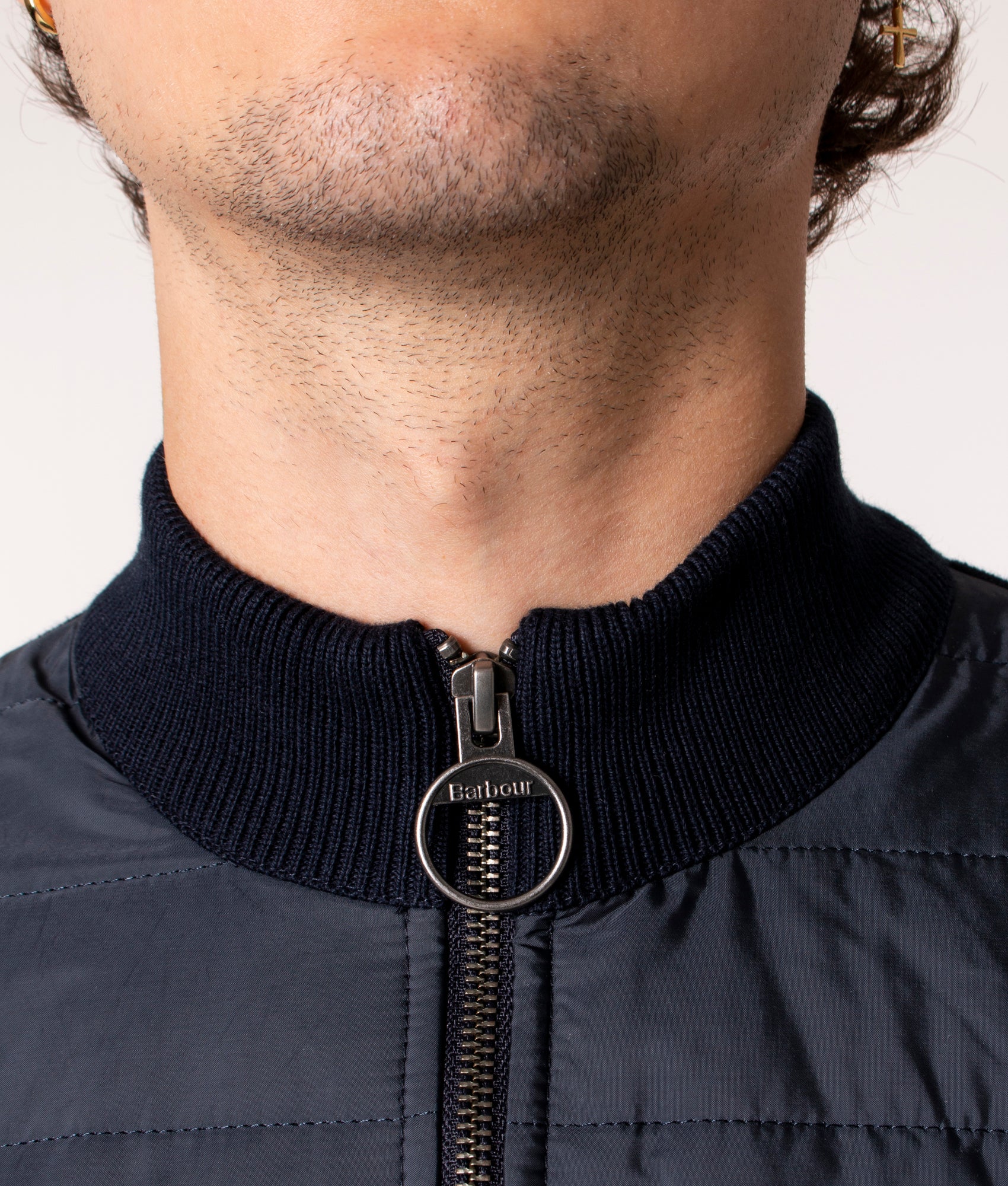 Zip Through Carn Baffle Hybrid Jacket - Image 5