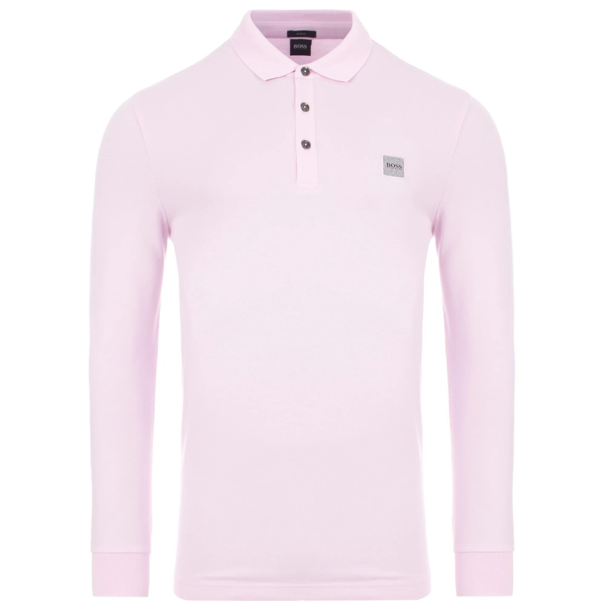 Casual Passerby Long Sleeve Slim Fit Polo Shirt