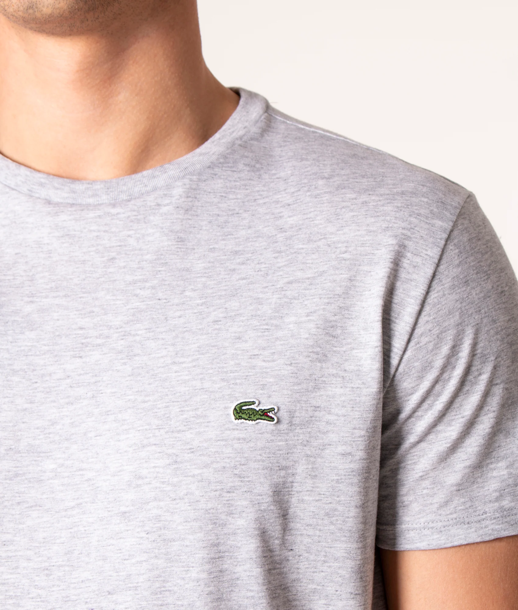 Pima Cotton Croc Logo T-Shirt - Image 2