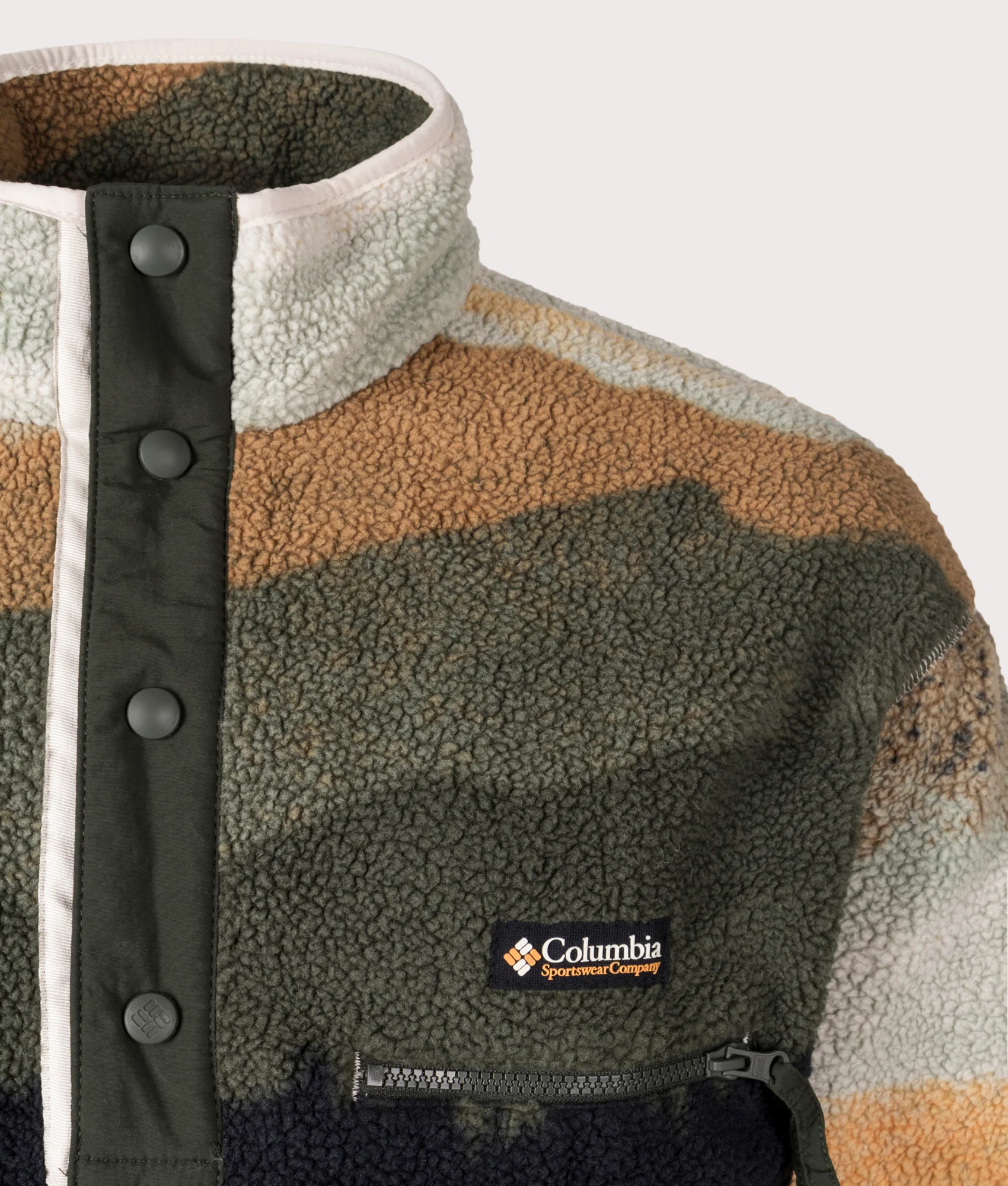Helvetia II Printed Half Snap Fleece - Image 2