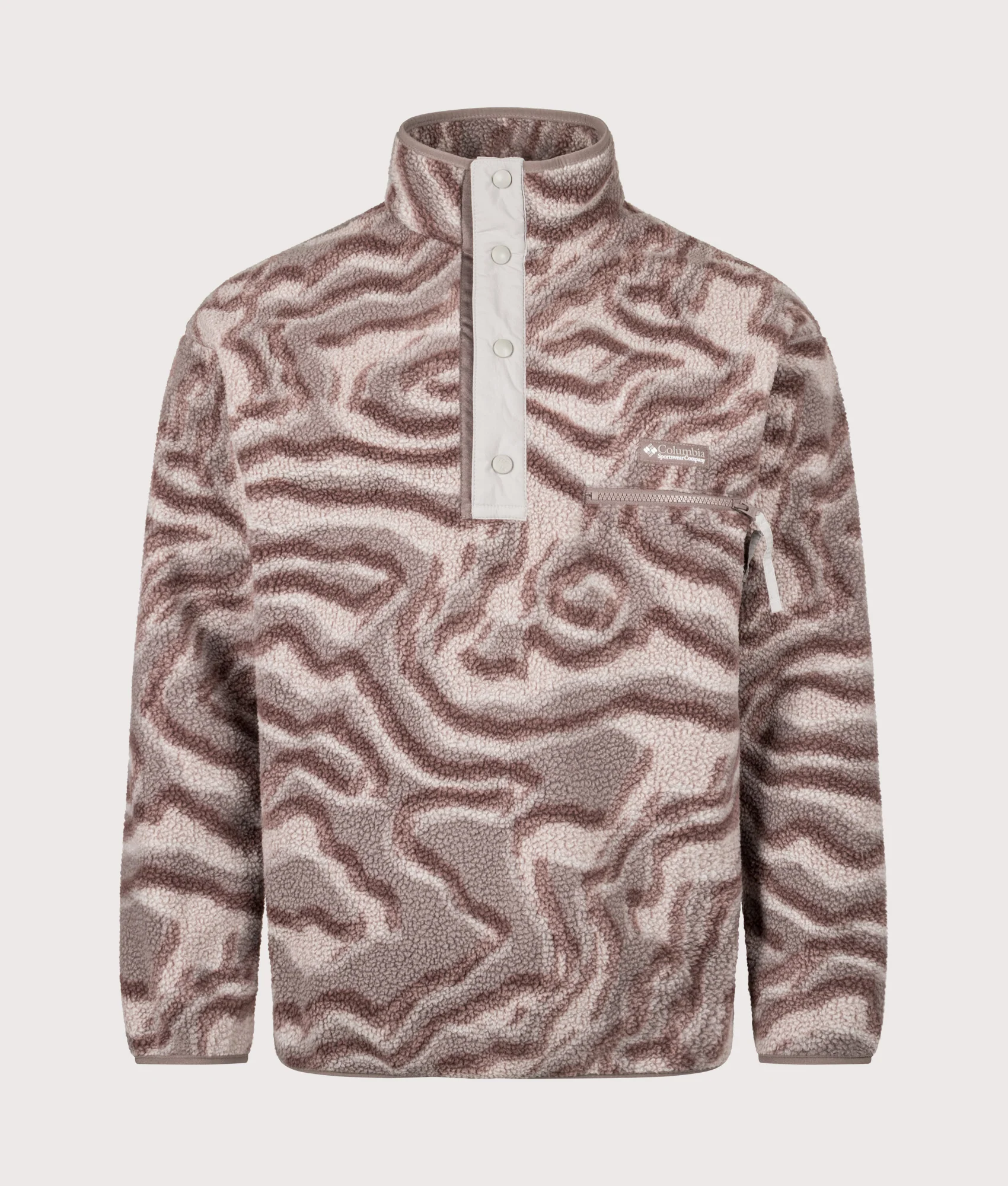 Helvetia II Printed Half Snap Fleece