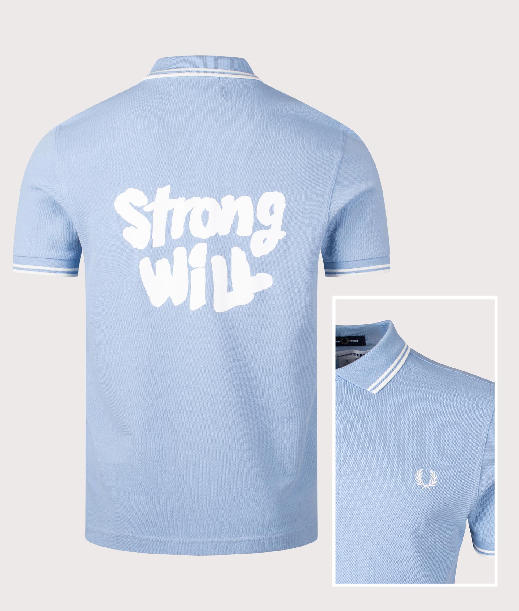 COMME des GARÇONS x Fred Perry Strong Will Polo Shirt