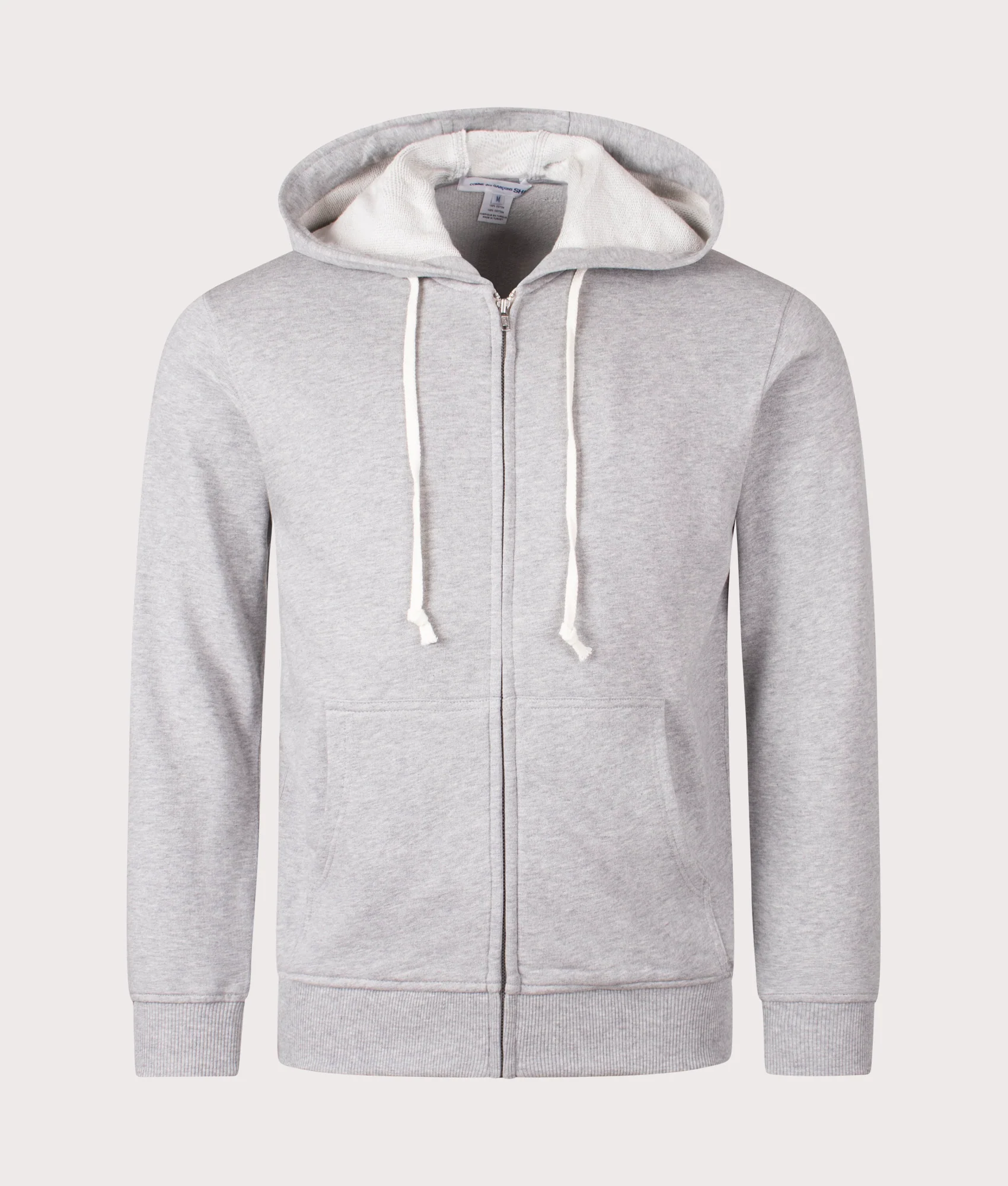 Graphic Print Zip Through Hoodie - Image 2