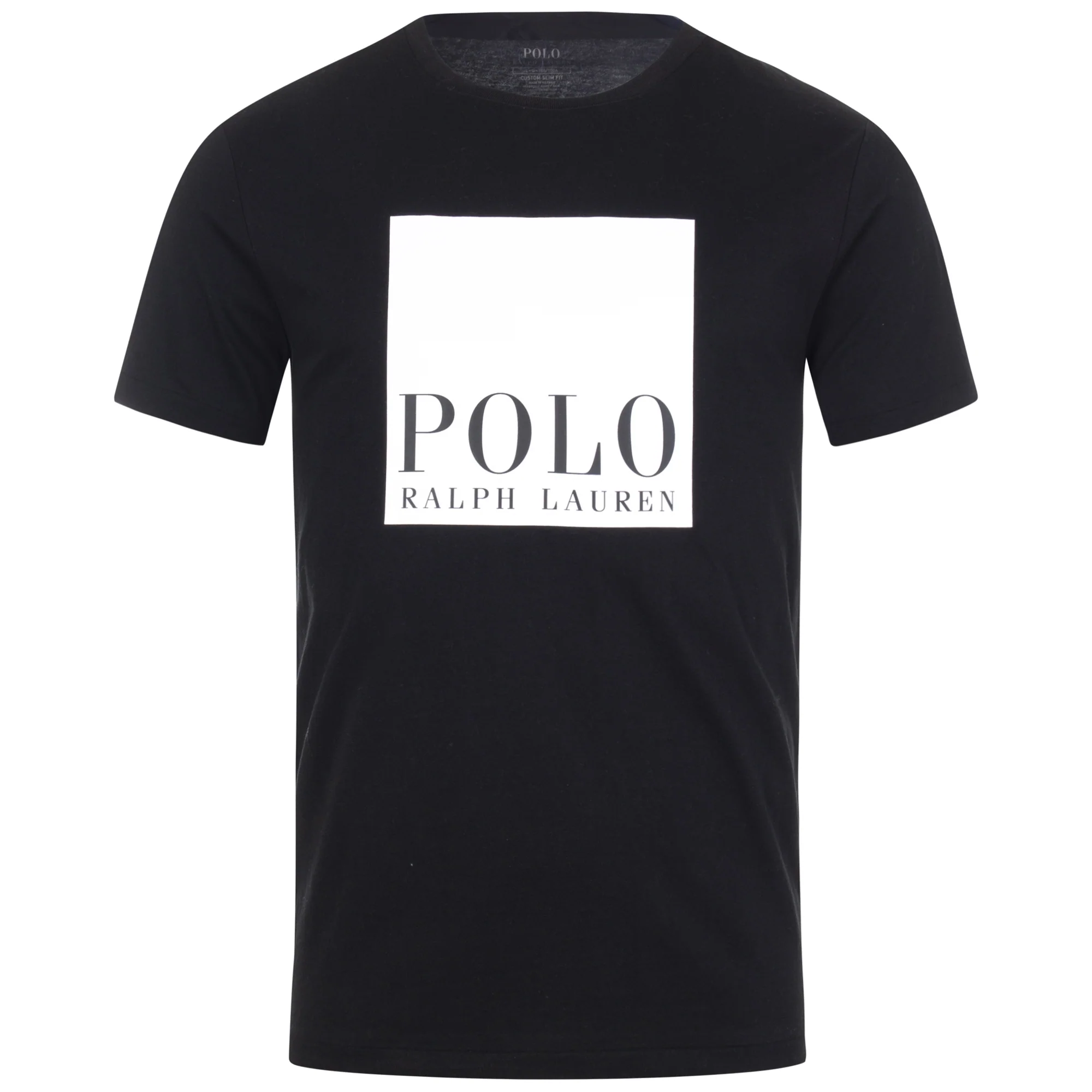 Custom Slim Fit Box Logo T-Shirt