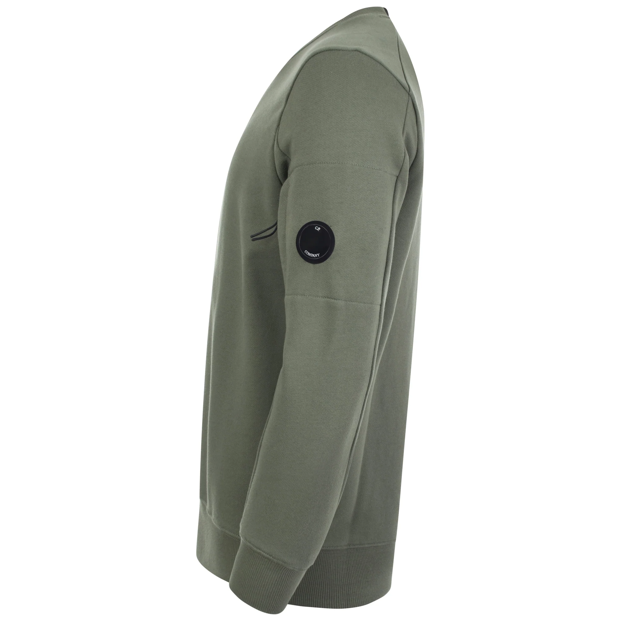Diagonal Raised Fleece Lens Crew Sweatshirt - Image 3