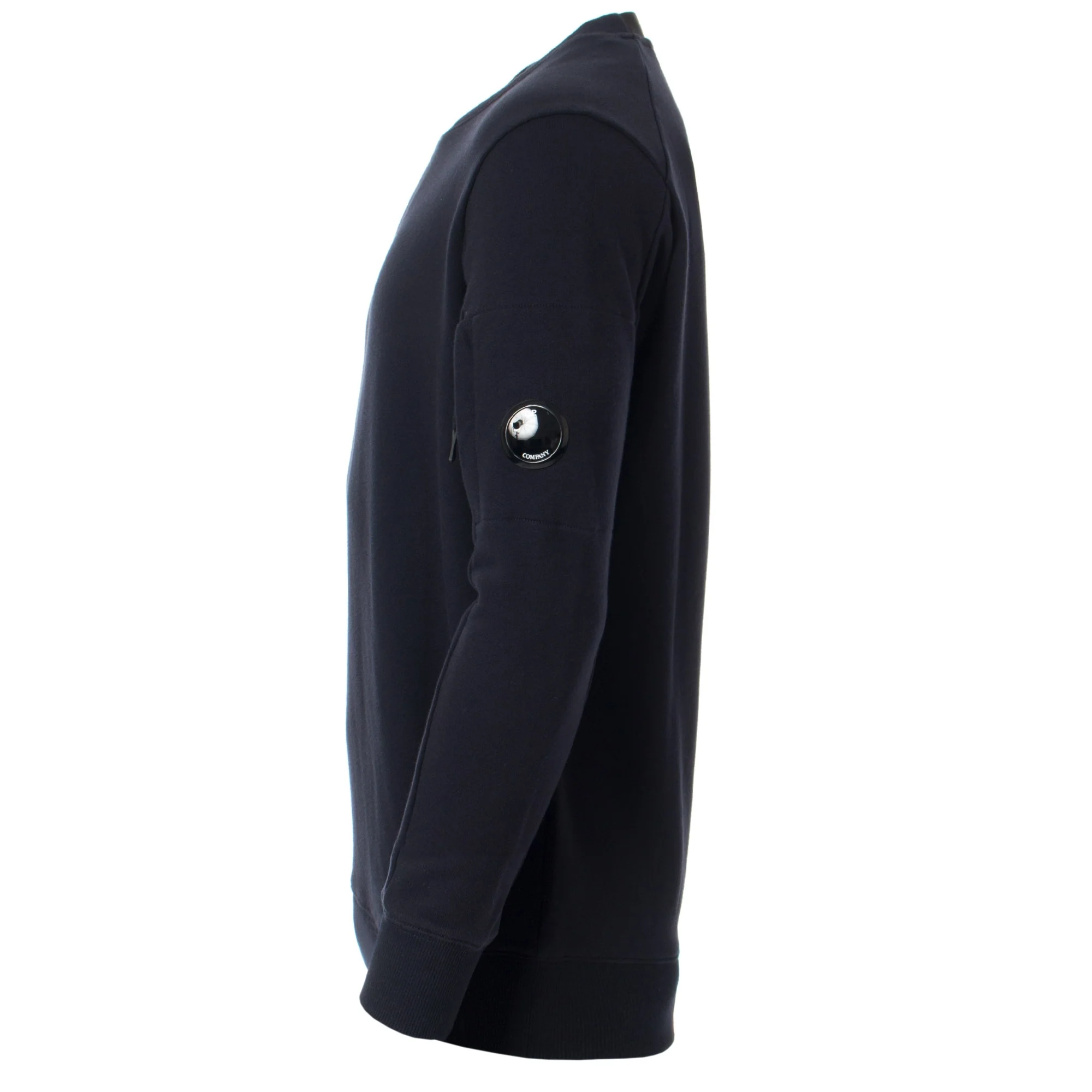 Diagonal Raised Fleece Lens Crew Sweatshirt - Image 3