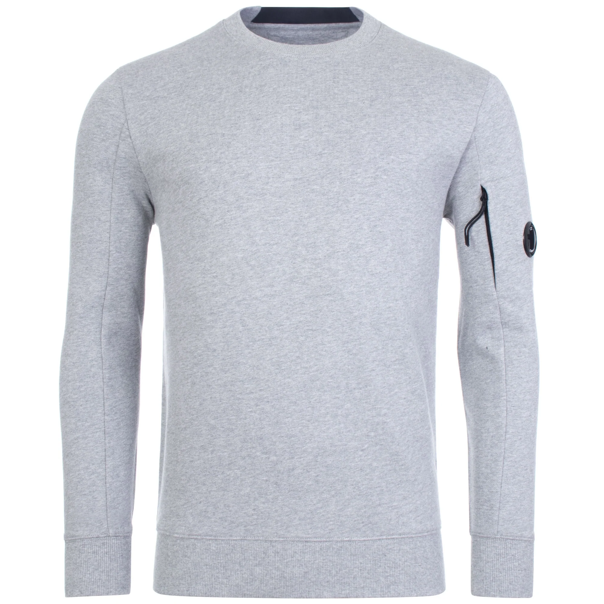 Diagonal Raised Fleece Lens Crew Sweatshirt - Image 2