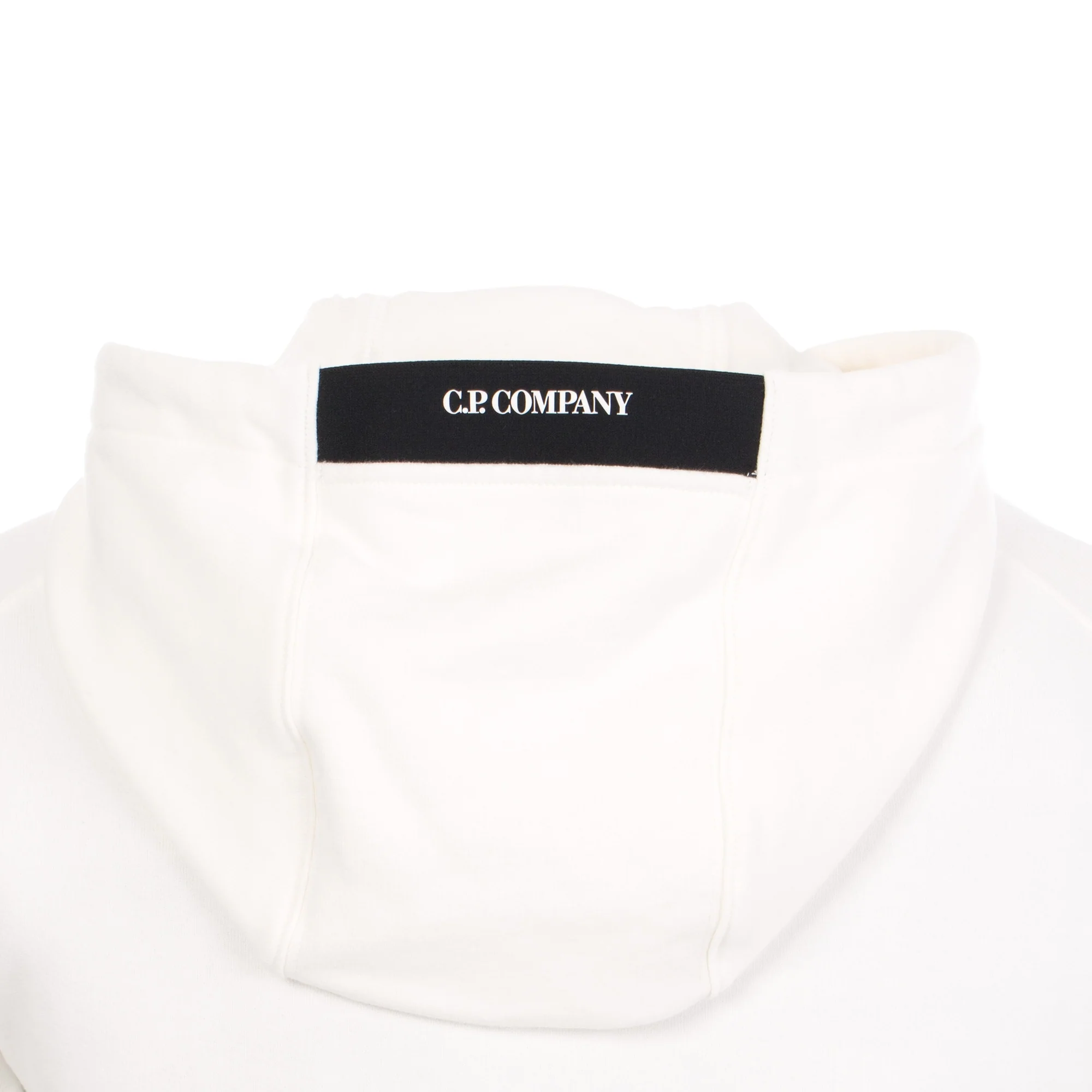Diagonal Raised Fleece Lens Hooded Sweatshirt - Image 4