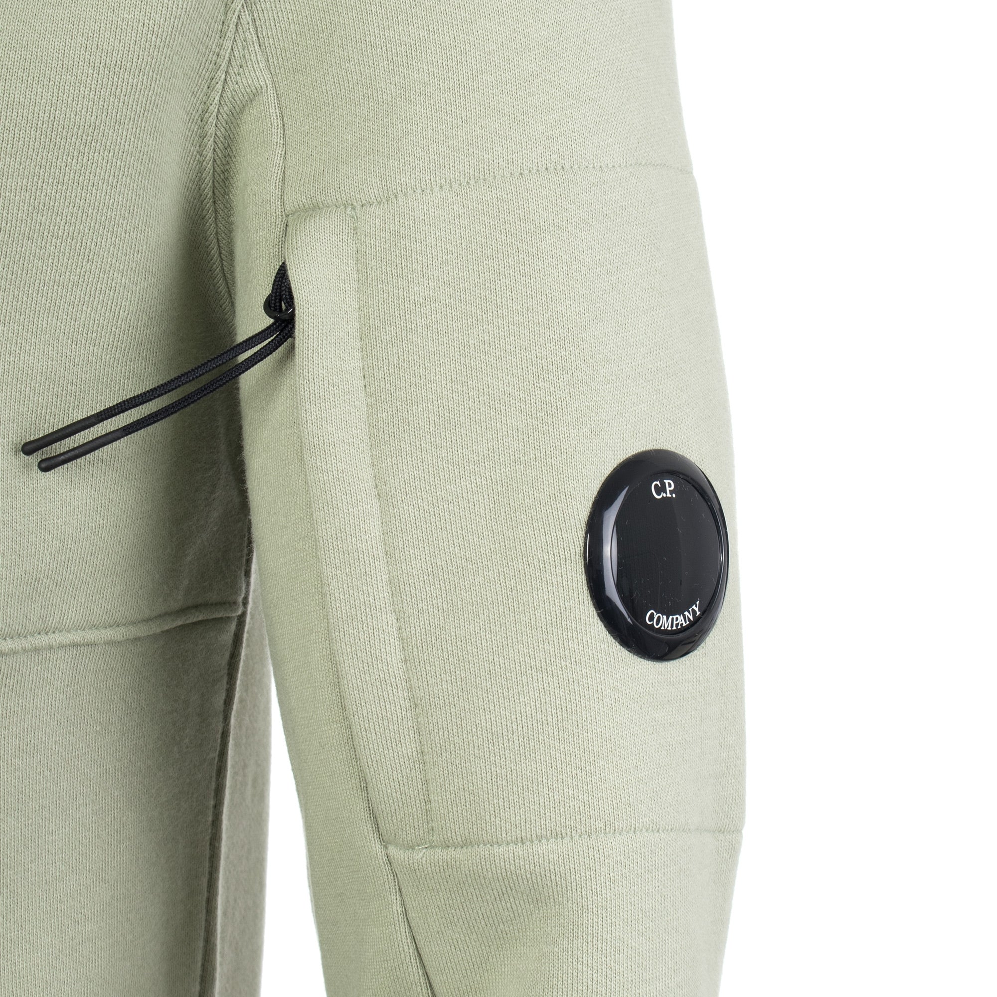 Diagonal Raised Fleece Lens Hooded Sweatshirt - Image 3