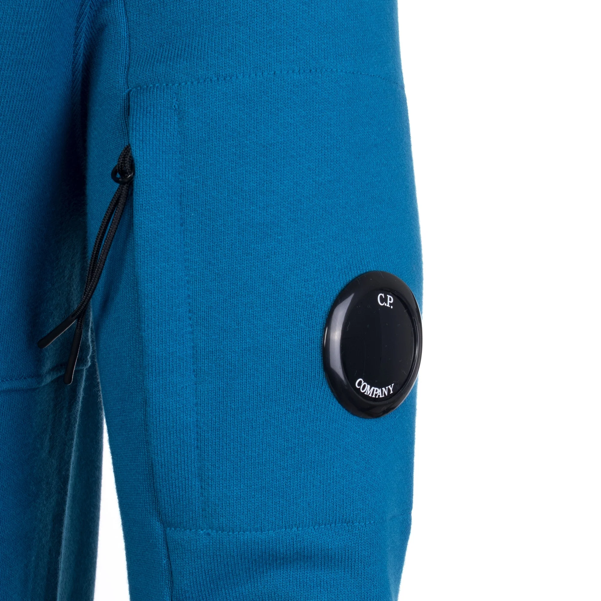 Diagonal Raised Fleece Lens Hoodie - Image 2