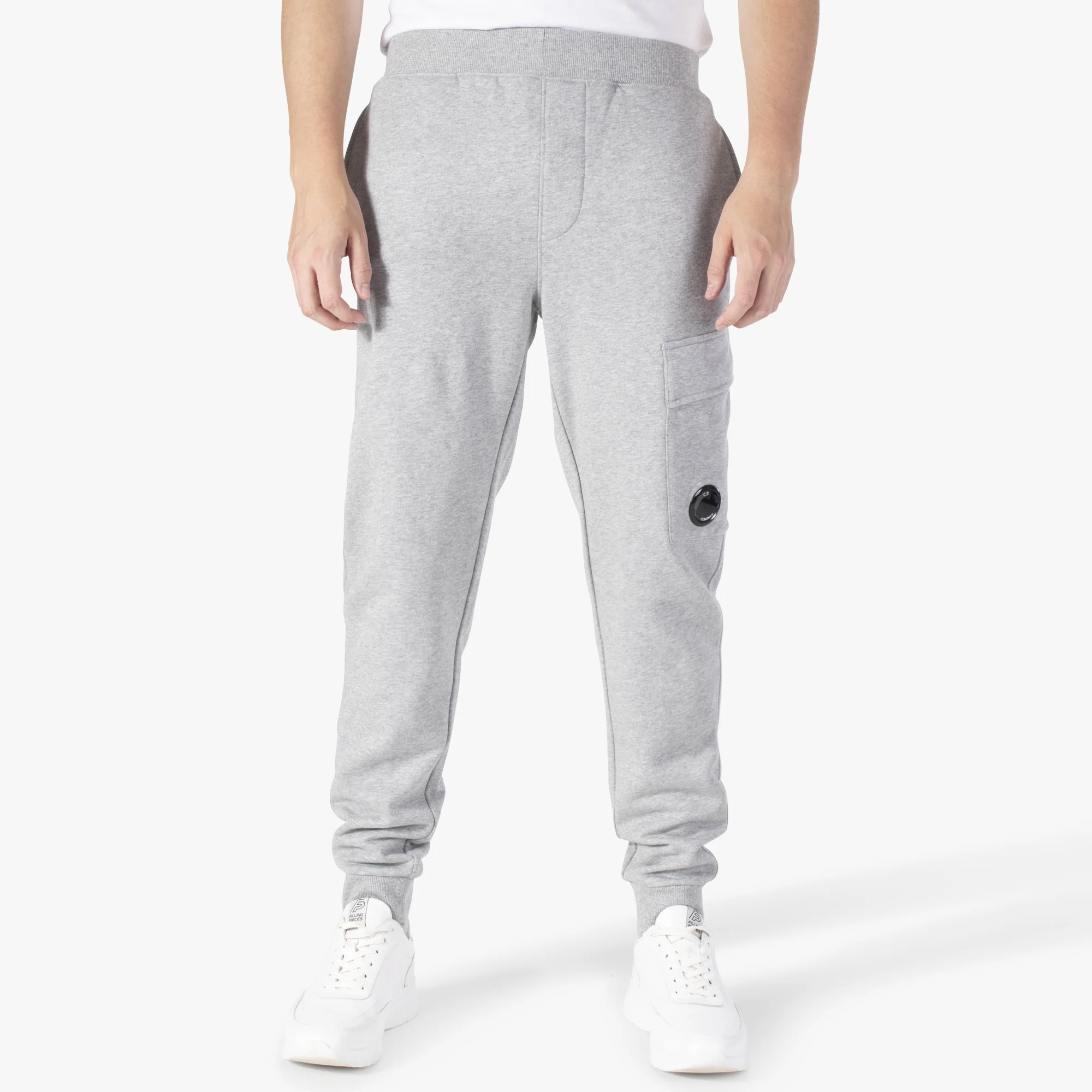 Diagonal Raised Fleece Sweatpants - Image 3
