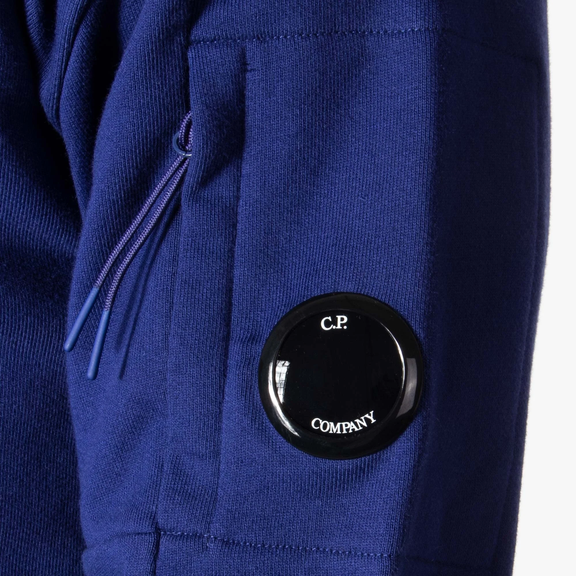 Diagonal Raised Fleece Zip Pocket Sweat - Image 2