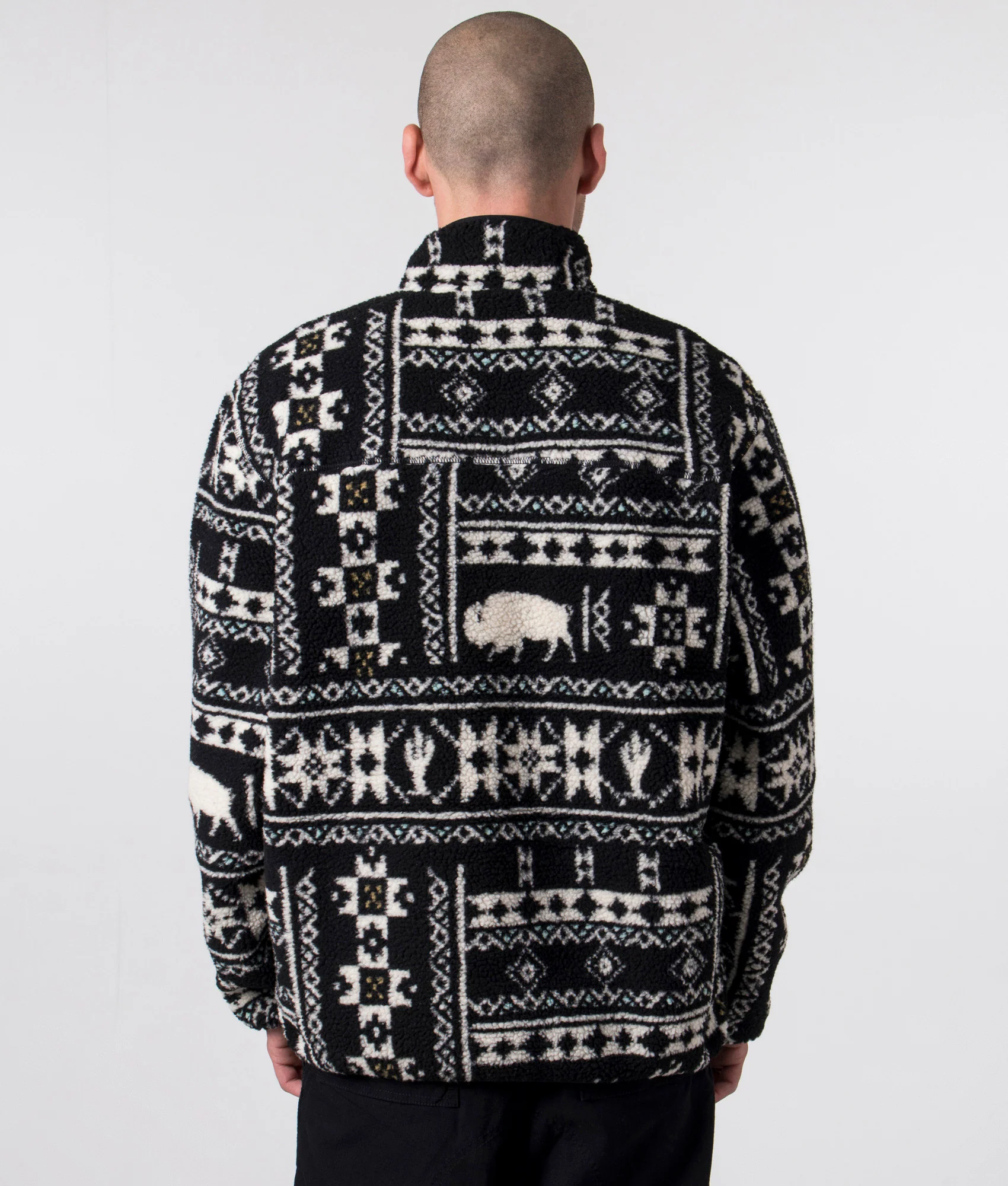Relaxed Fit Hays Quarter Zip Fleece - Image 3