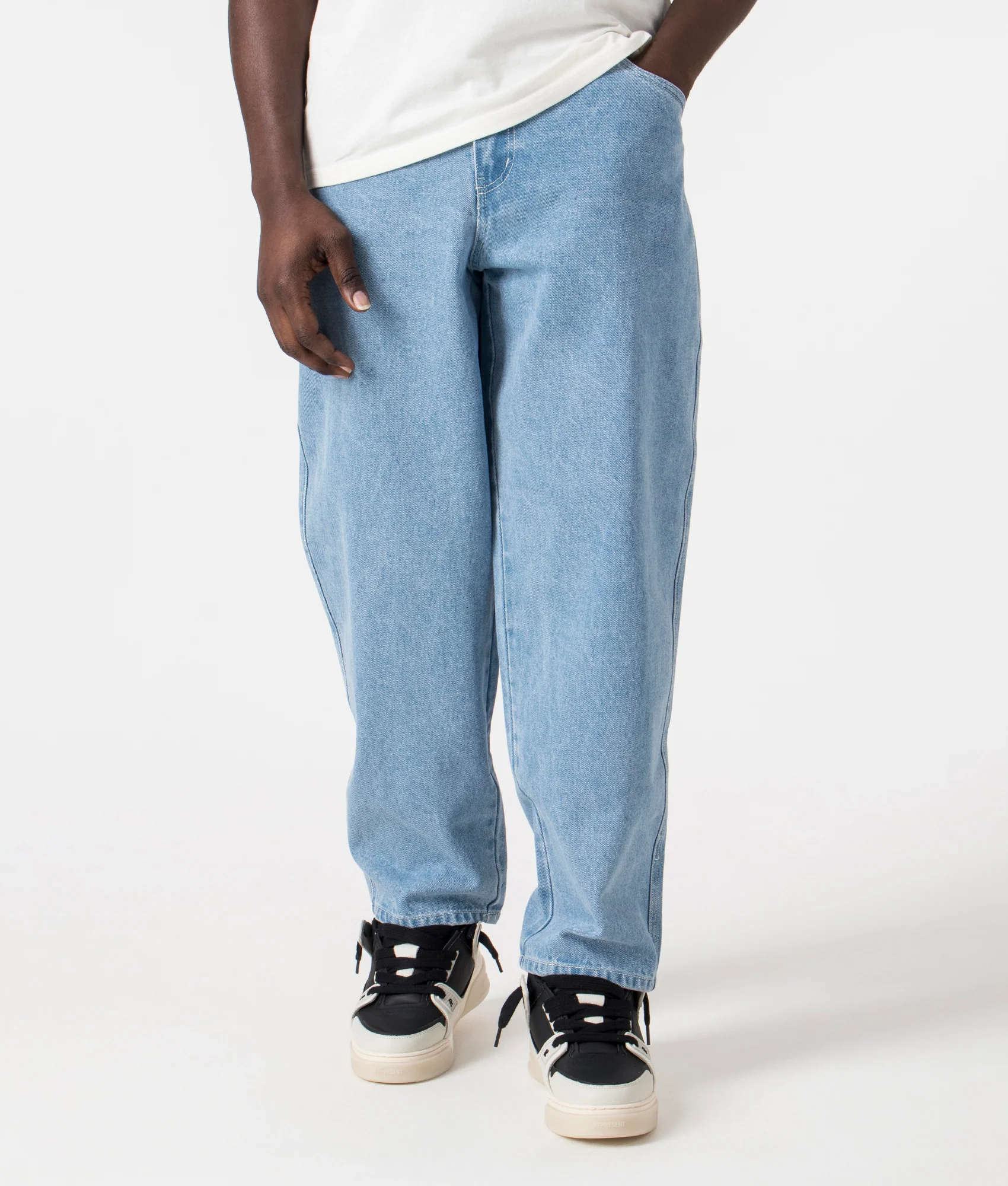 Loose Fit Classic Baggy Denim Jeans - Image 6