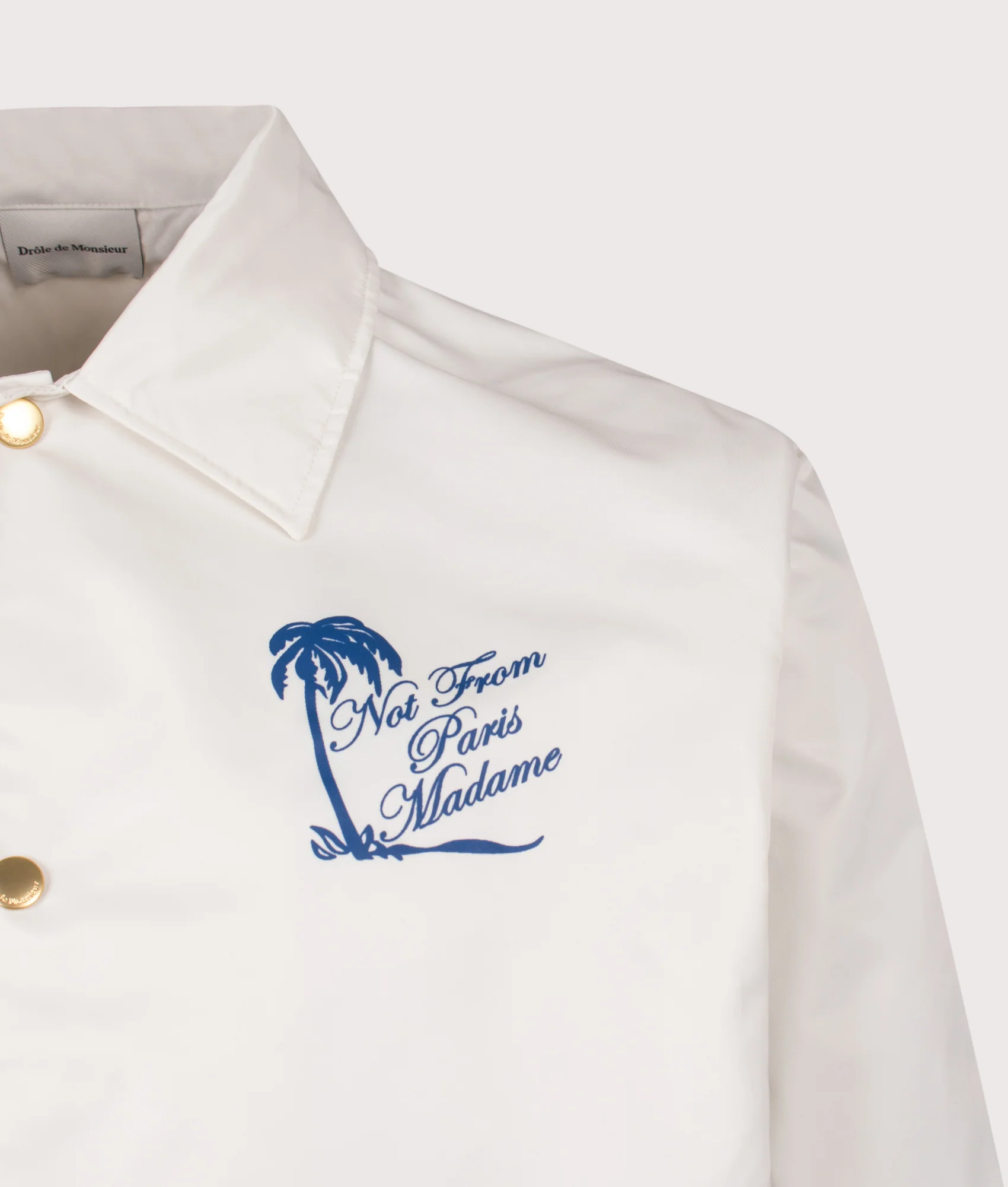 Relaxed Fit Palm Slogan Jacket - Image 3