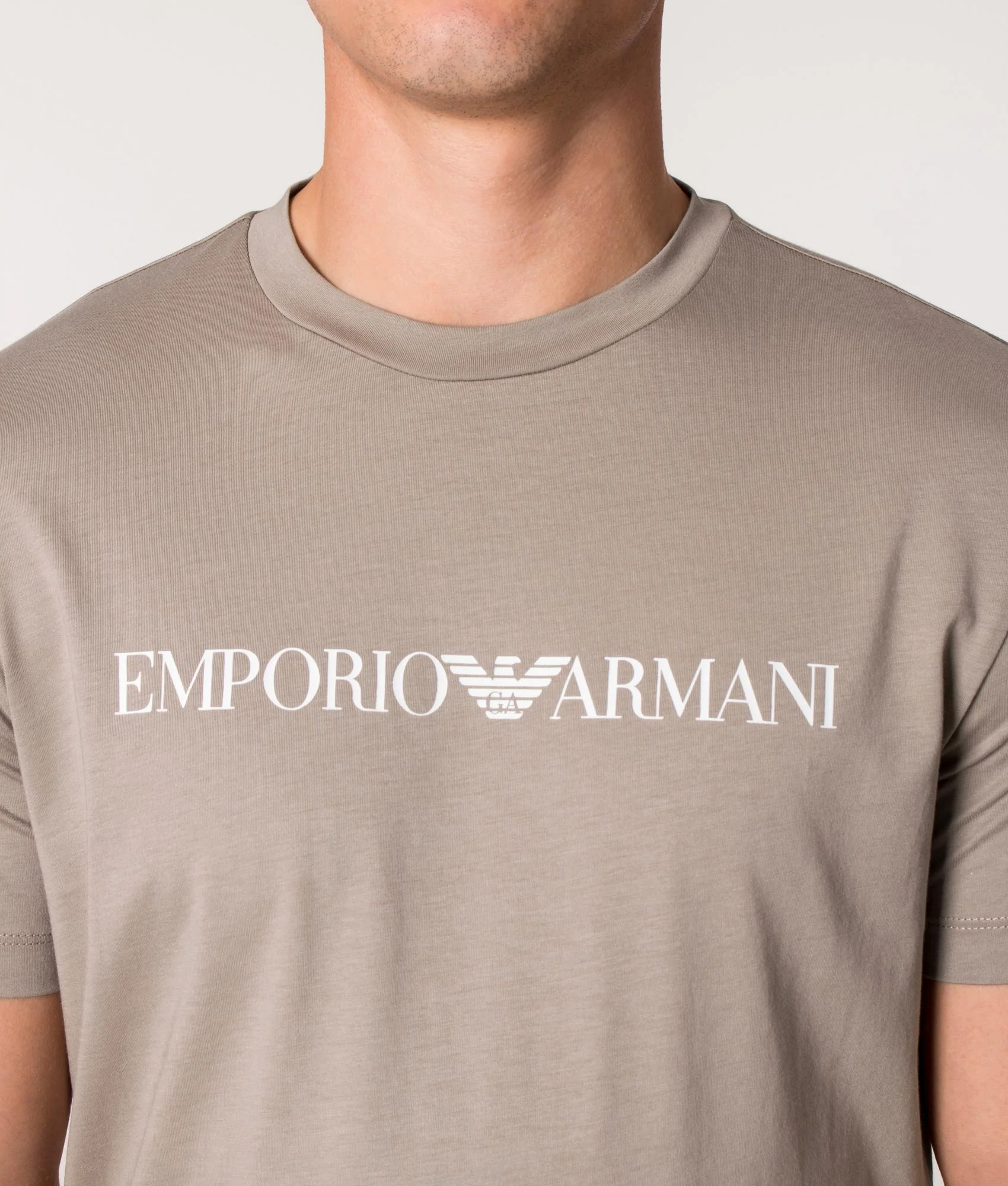 Slim Fit Pima Jersey Logo T-Shirt - Image 2