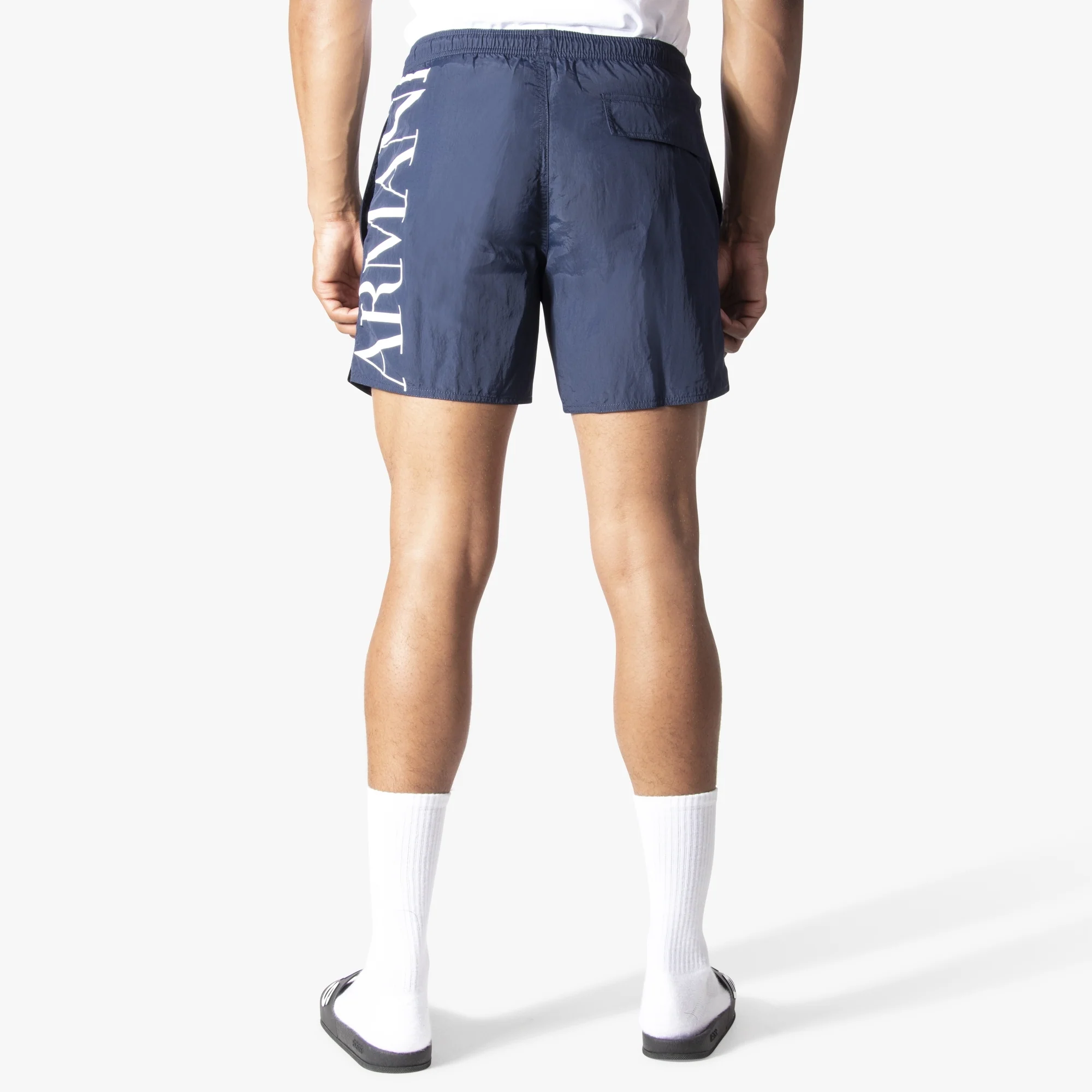 Emporio Side Logo Swim Shorts - Image 5