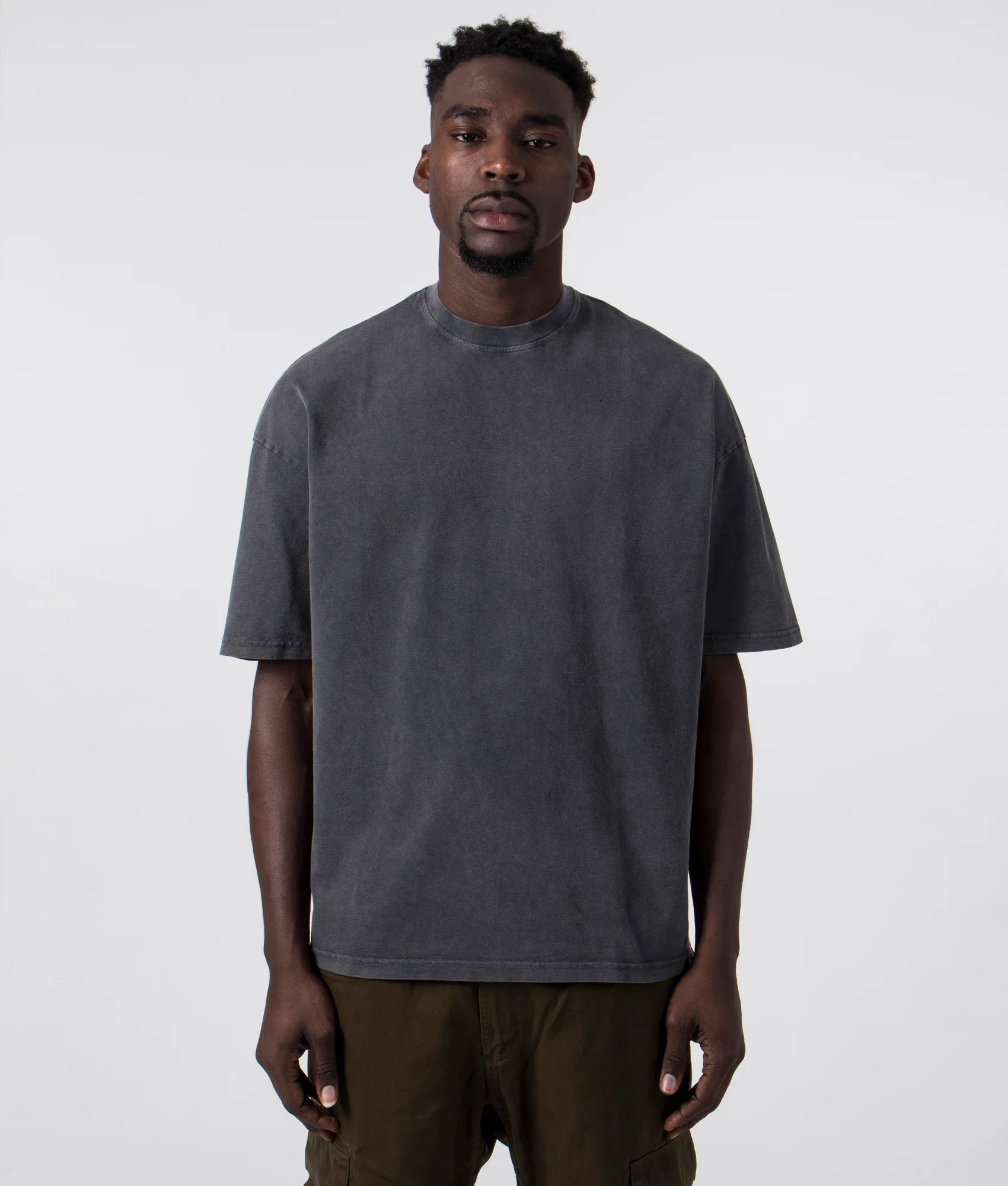 Oversized Box Fit Basic T-Shirt