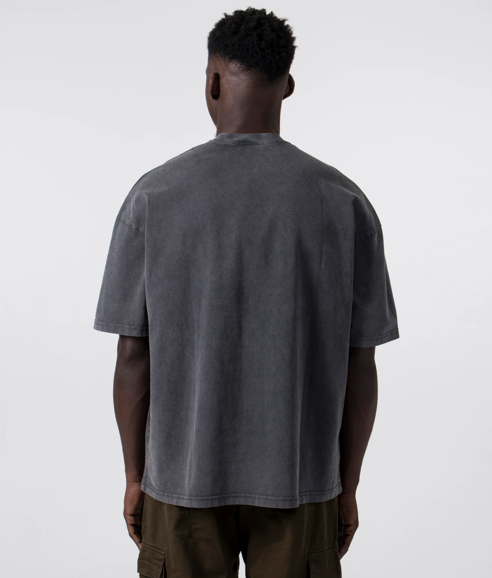 Oversized Box Fit Basic T-Shirt - Image 3