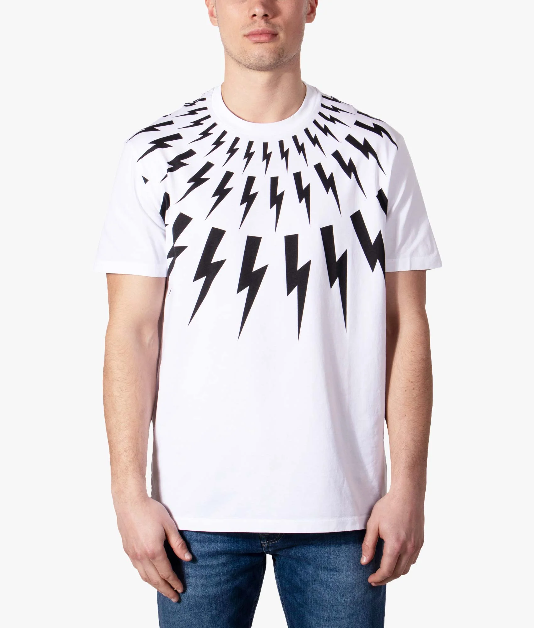 Fair-Isle Thunderbolt T-Shirt