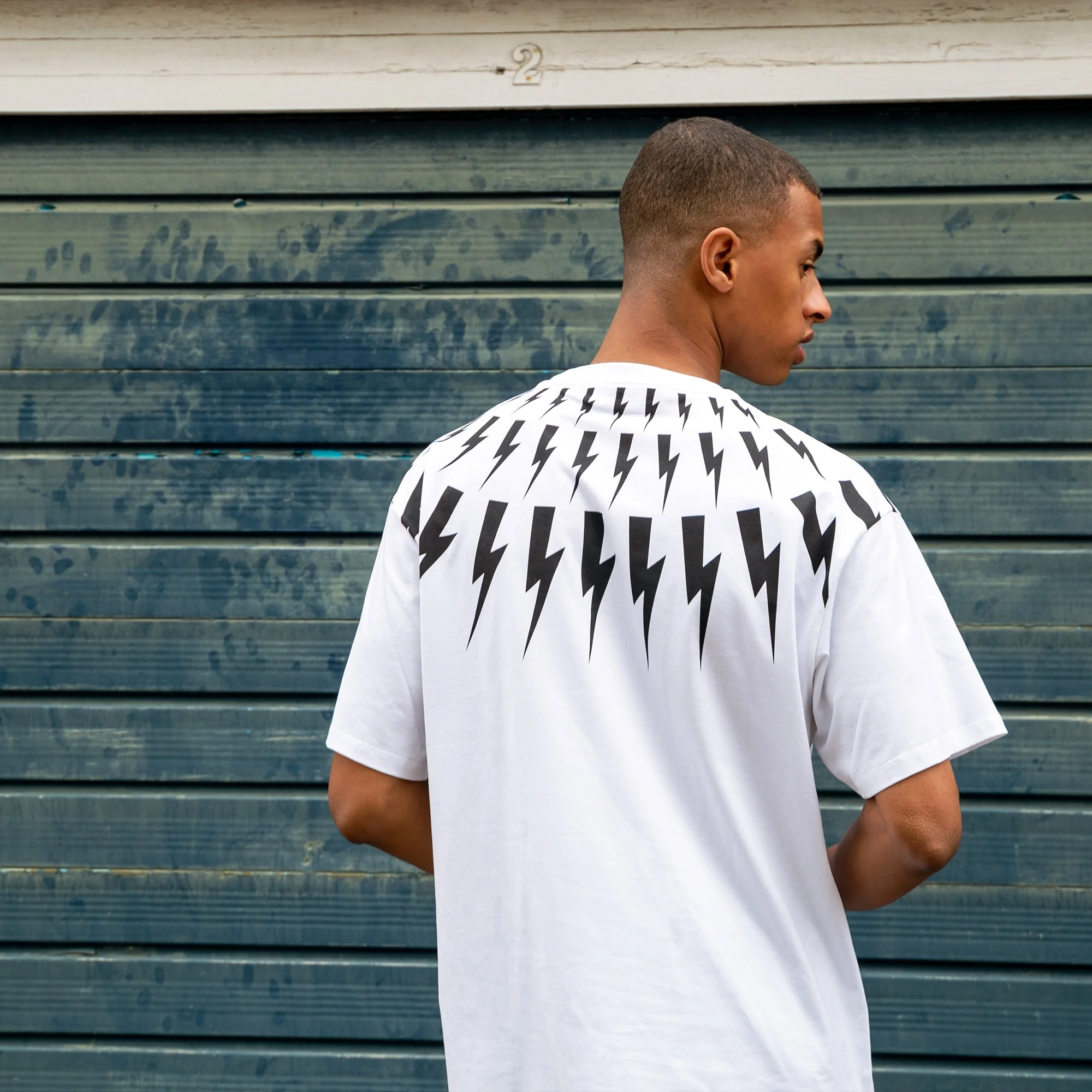Fair Isle Thunderbolt T-Shirt - Image 3