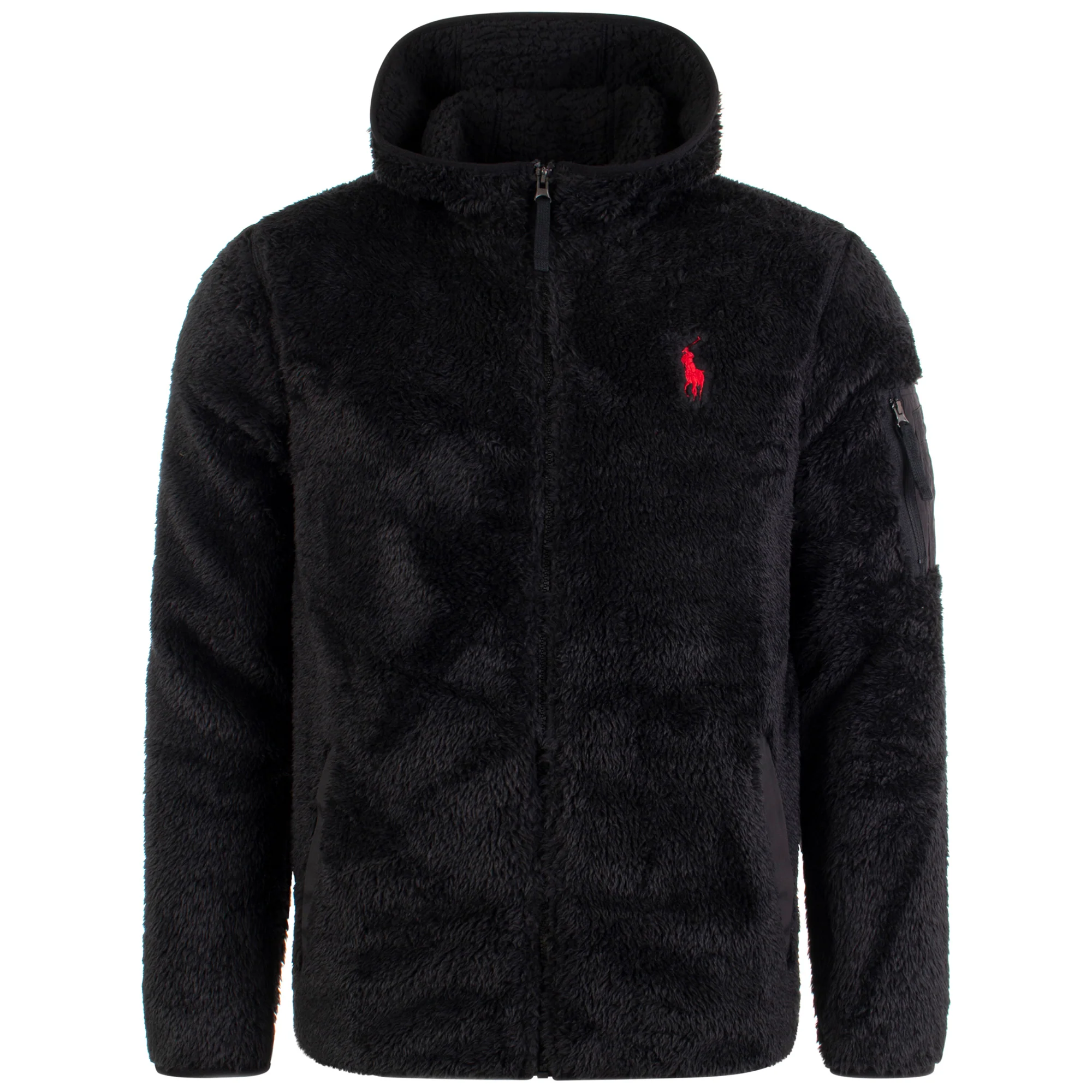 Fleece Full-Zip Through Hoodie - Image 2