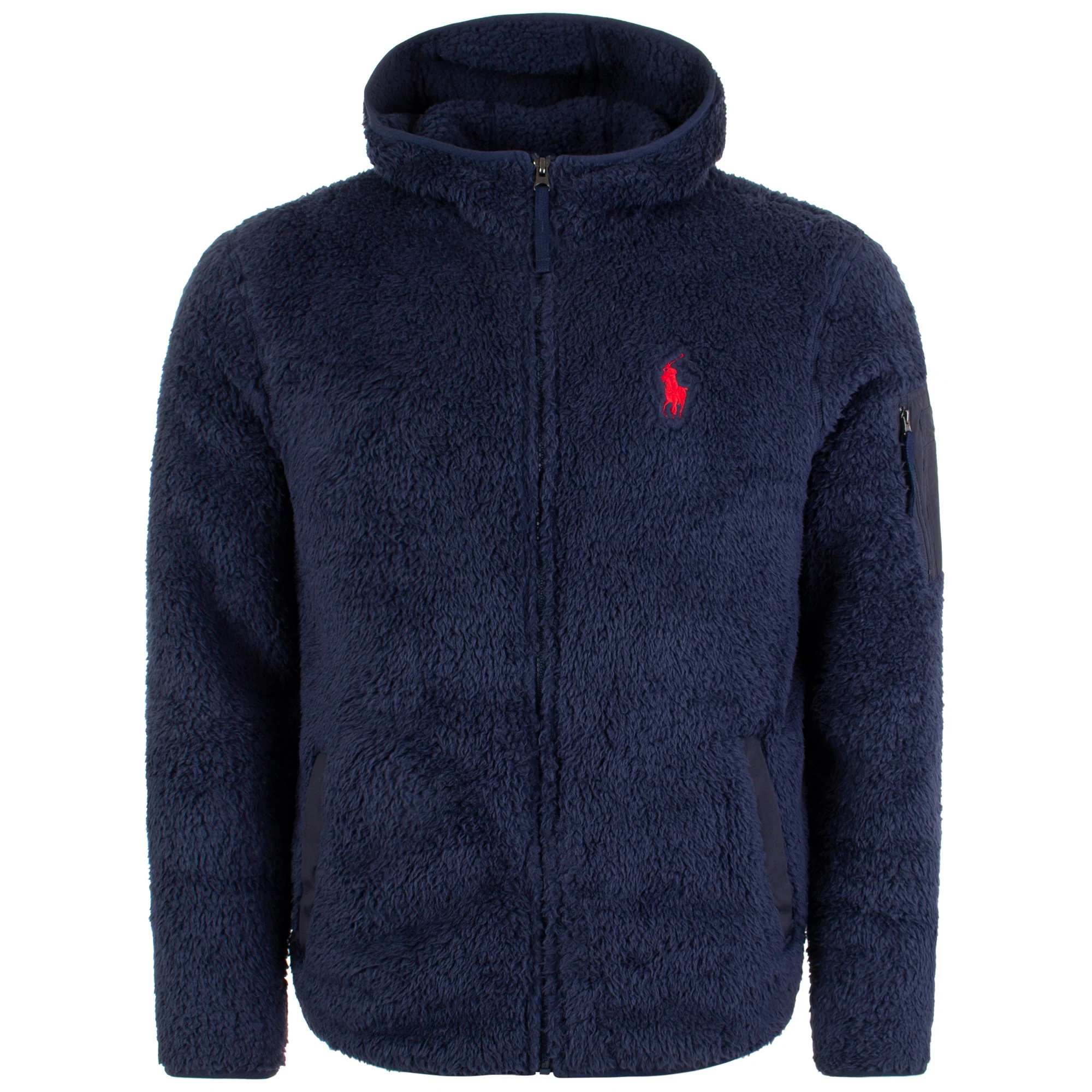 Fleece Full-Zip Through Hoodie