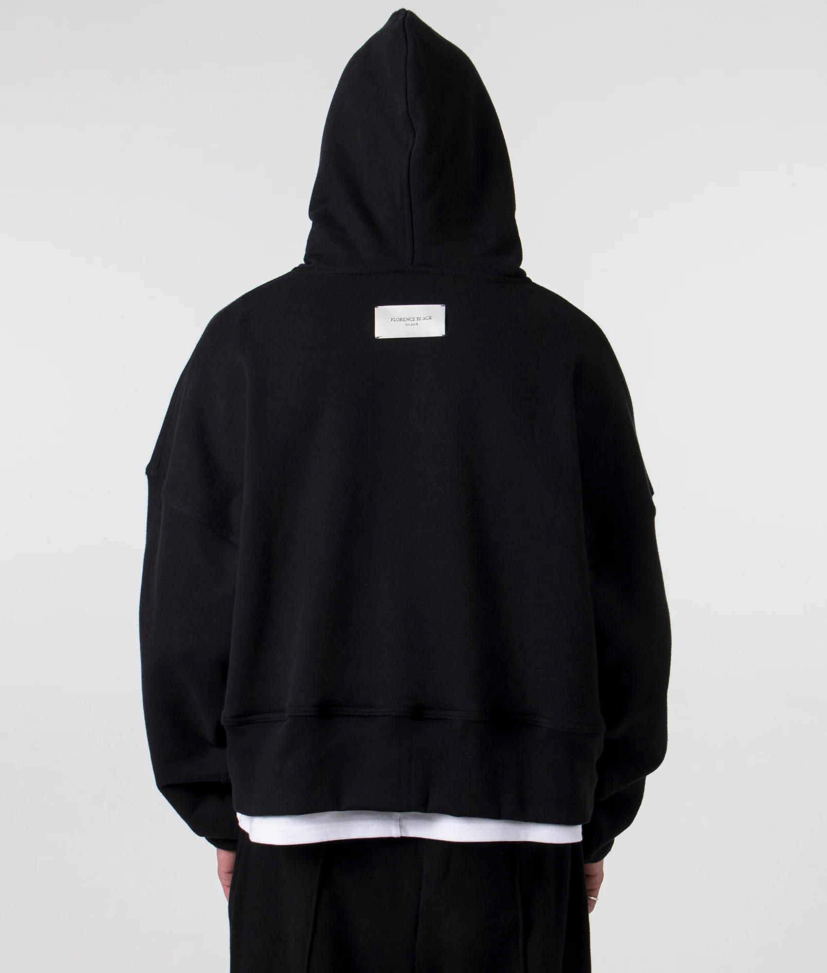 Oversized Essential Crop Hoodie V3 - Image 5