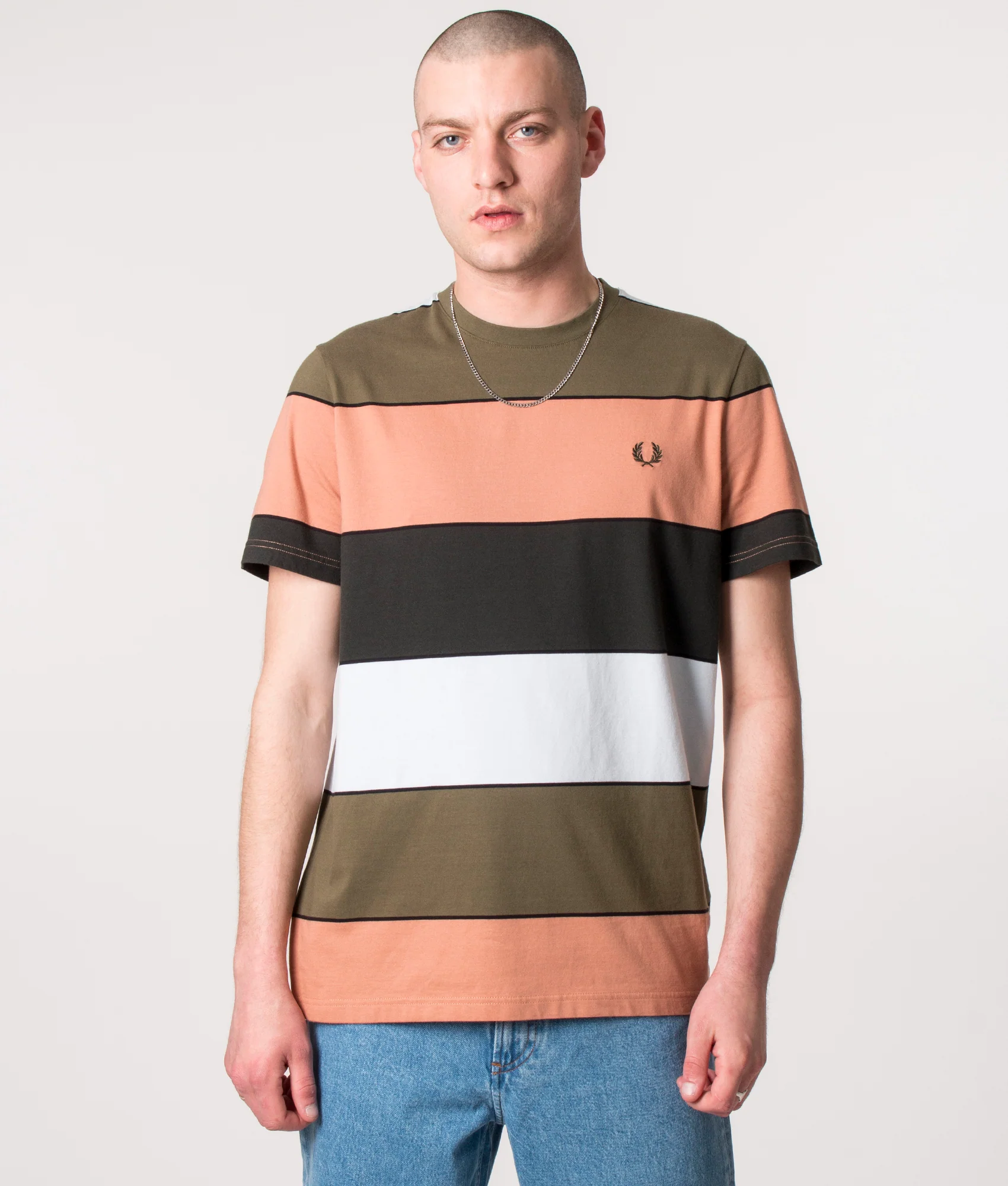 Regular Fit Bold Stripe T-Shirt