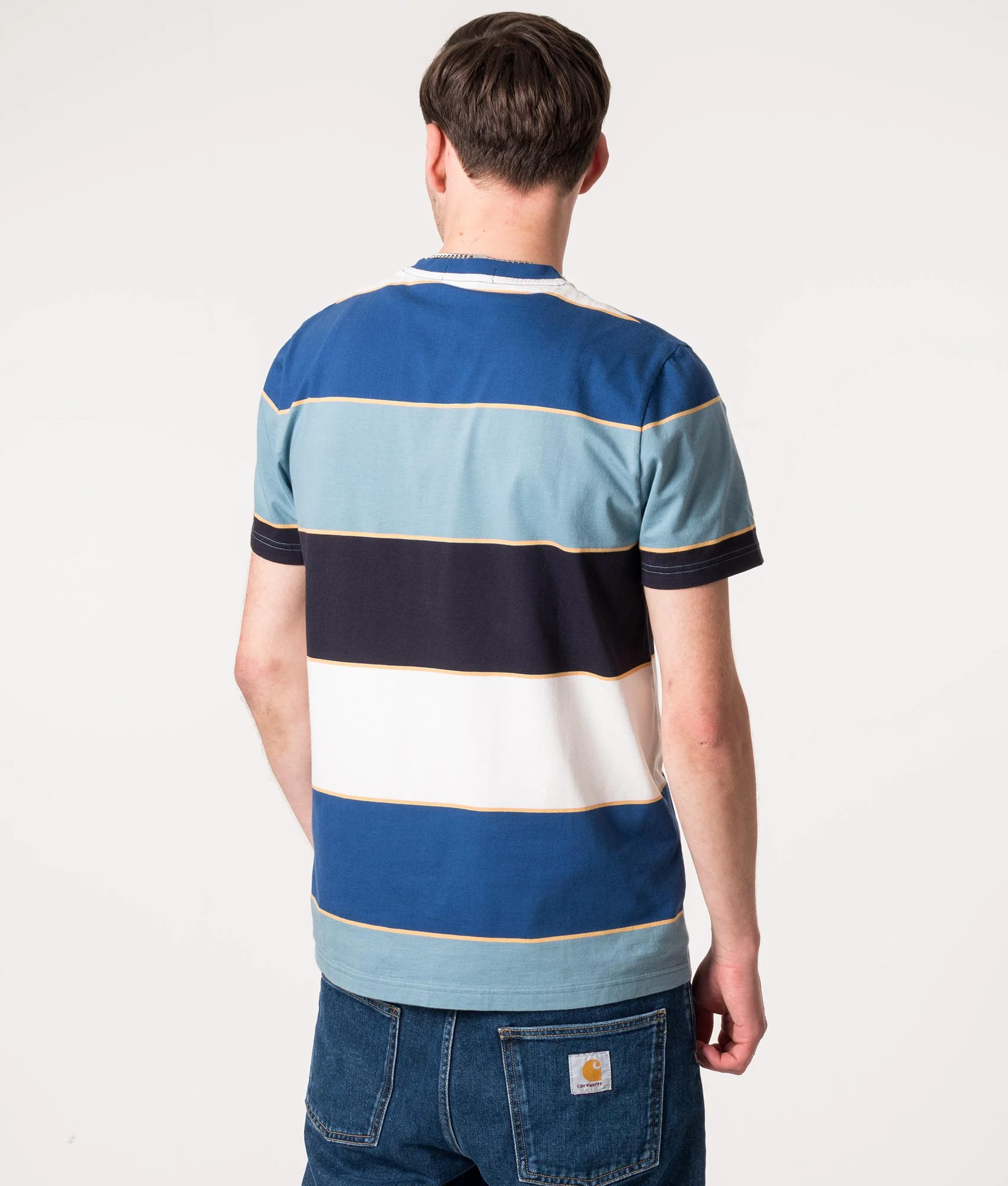 Regular Fit Bold Stripe T-Shirt - Image 3