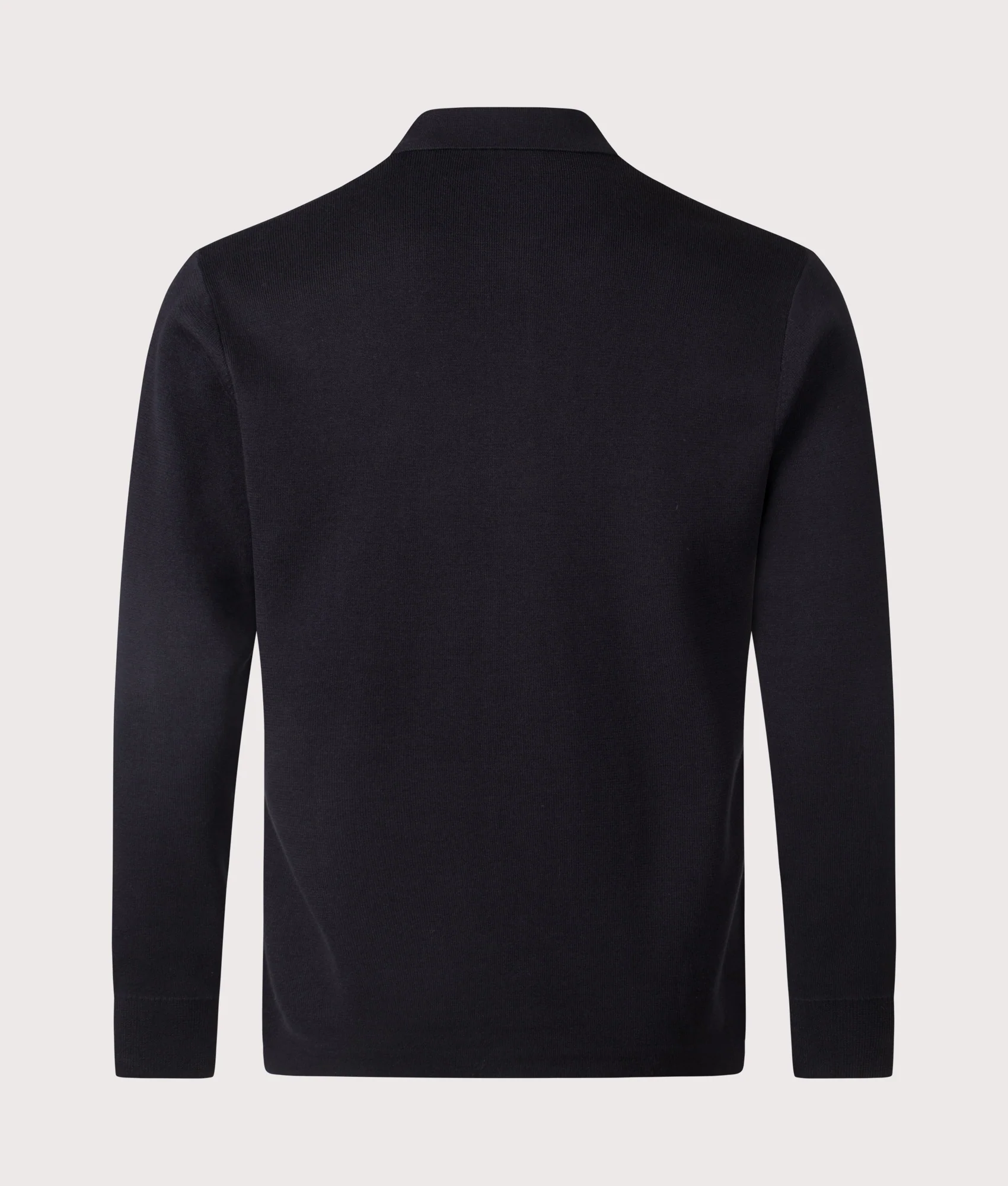Regular Fit Button Through Knitted Shirt - Image 3