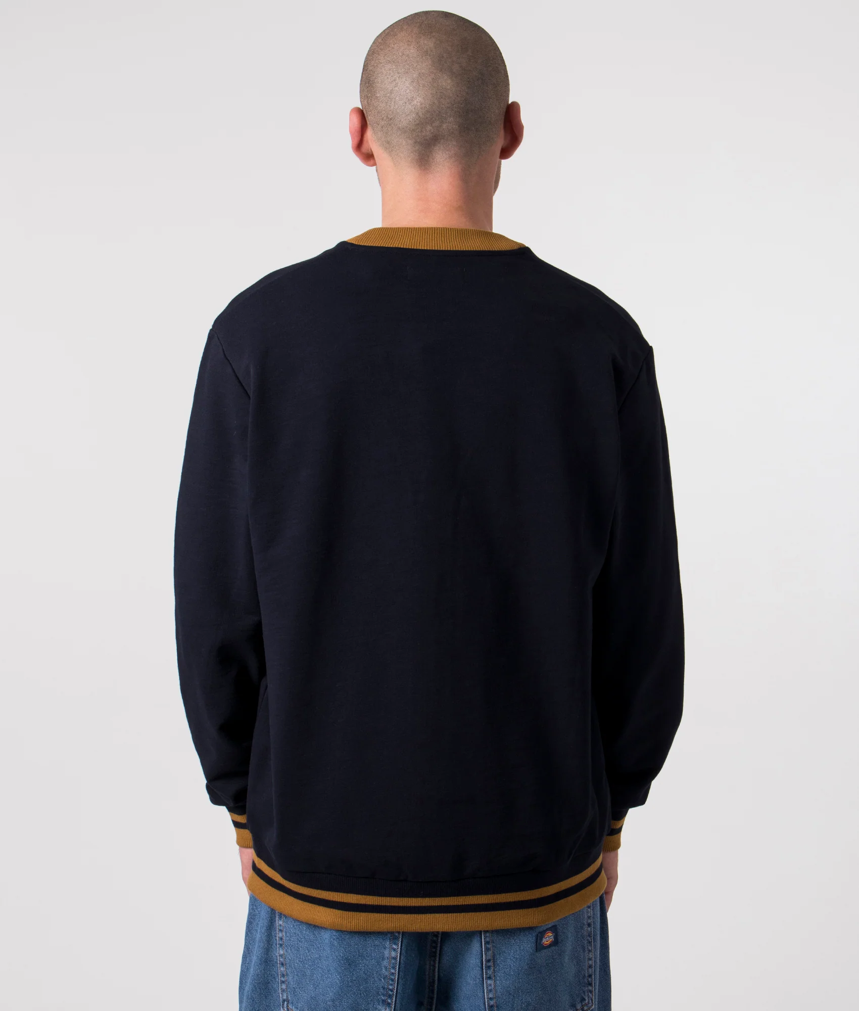 Regular Fit Contrast Detail Cardigan - Image 3