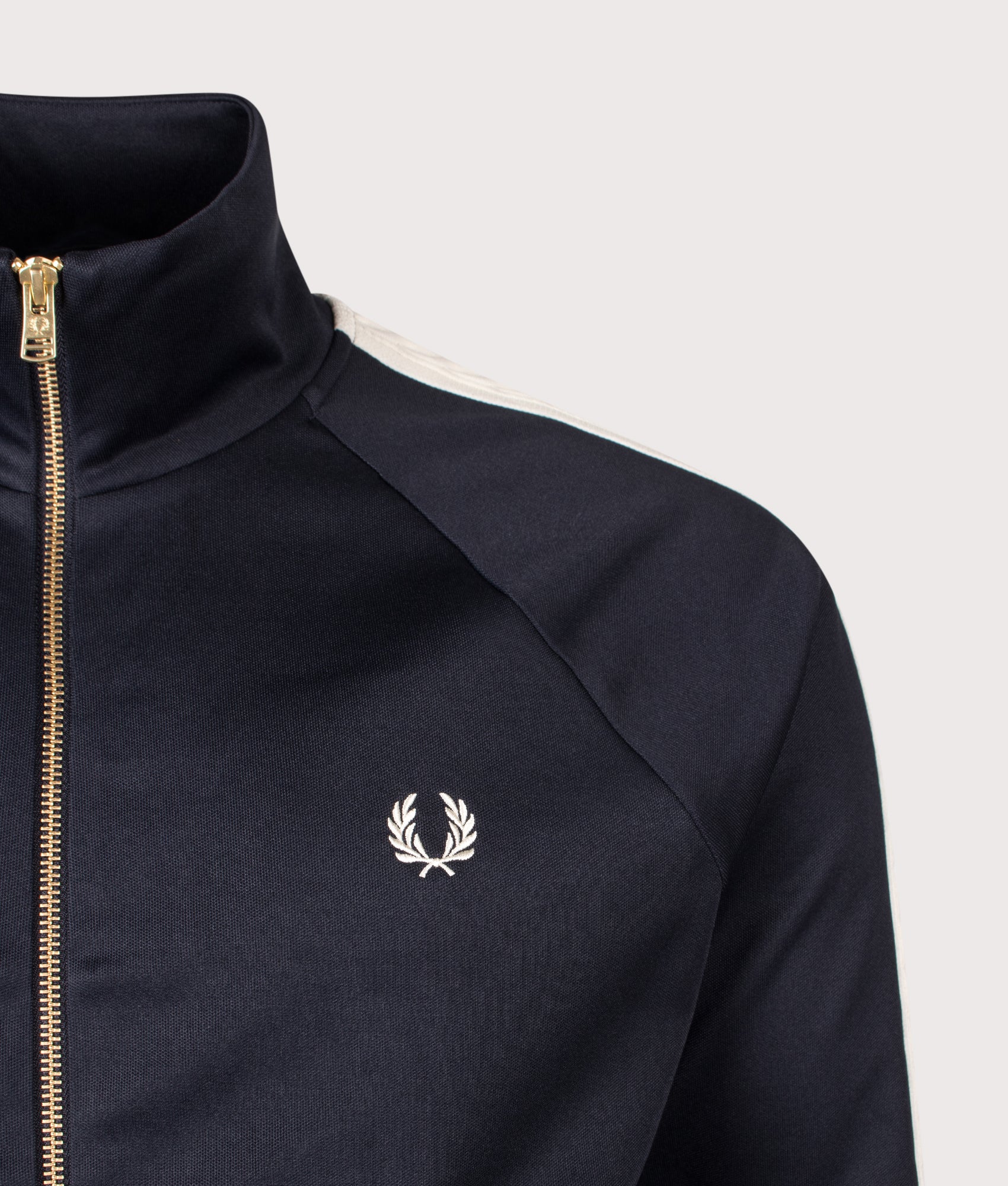 Regular Fit Cable Taped Track Jacket - Image 3