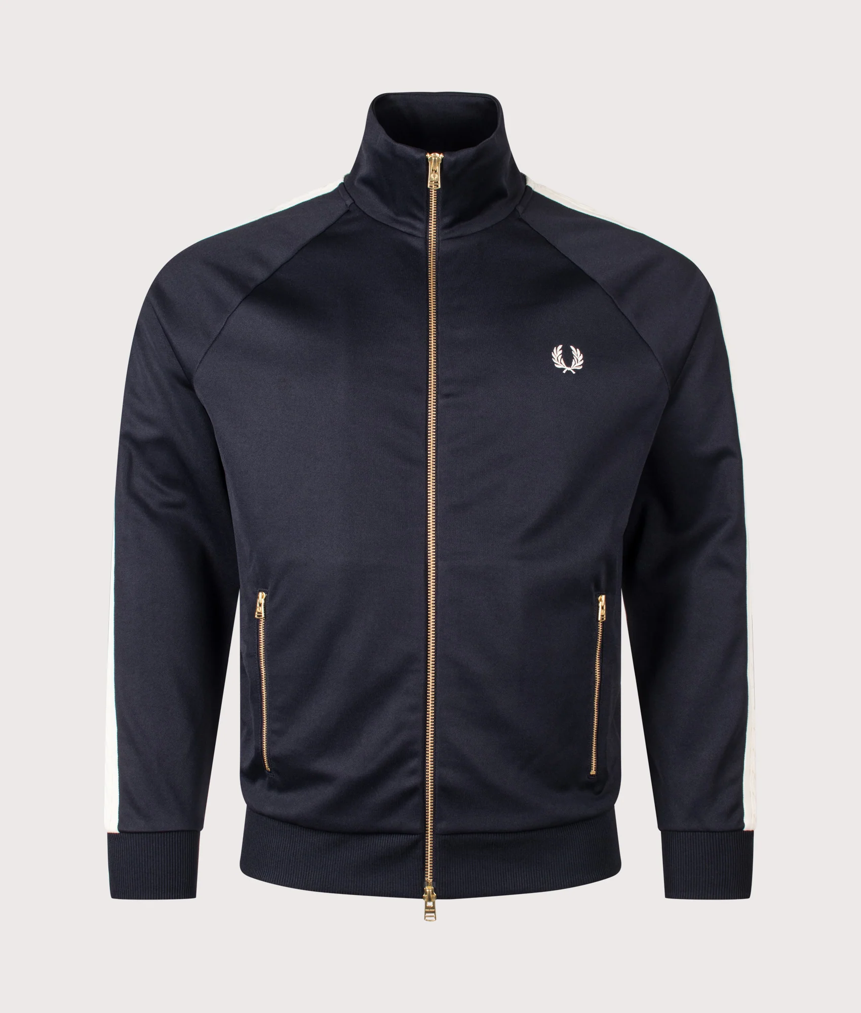 Regular Fit Cable Taped Track Jacket - Image 5