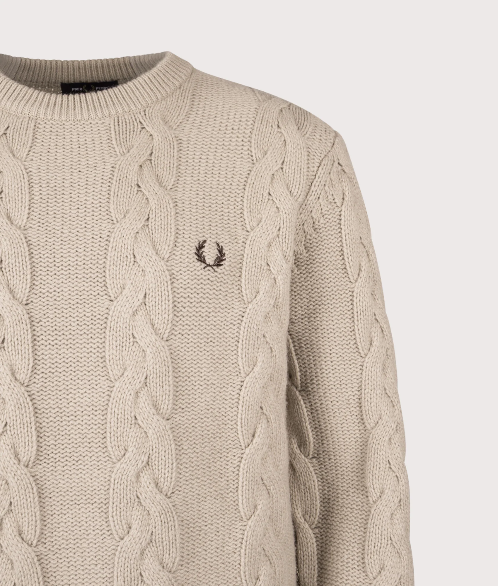 Relaxed Fit Chunky Cable Knit Jumper - Image 2