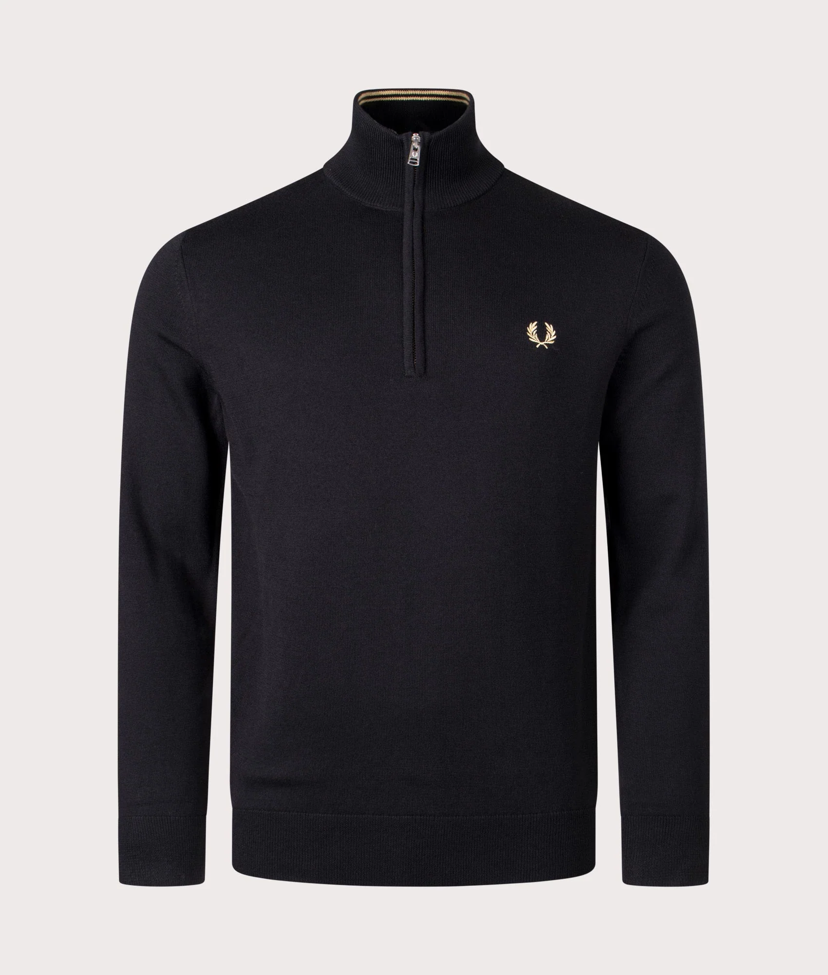 Regular Fit Classic Quarter Zip Jumper