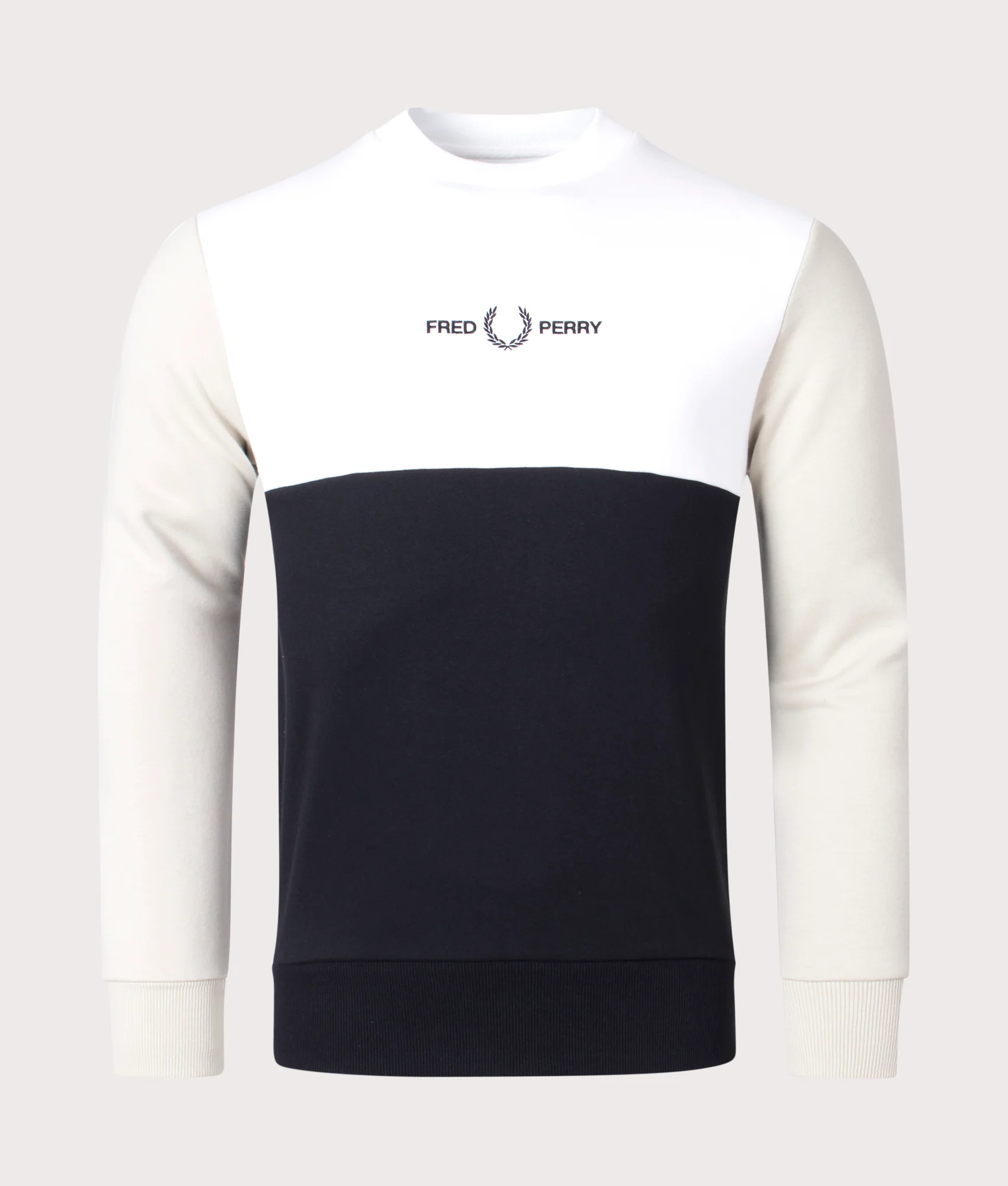 Regular Fit Colour Block Sweatshirt