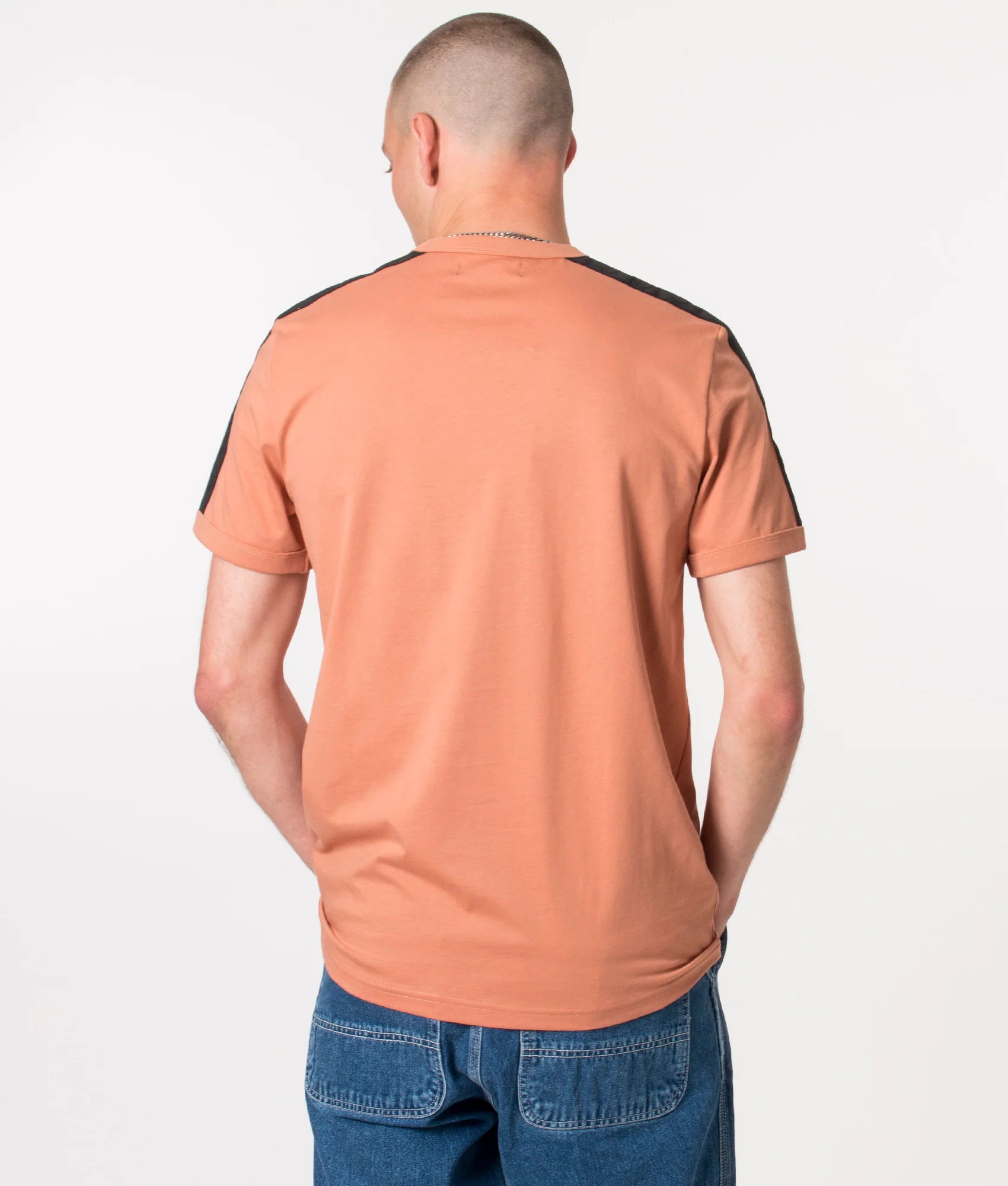 Regular Fit Contrast Tape Ringer T-Shirt - Image 3