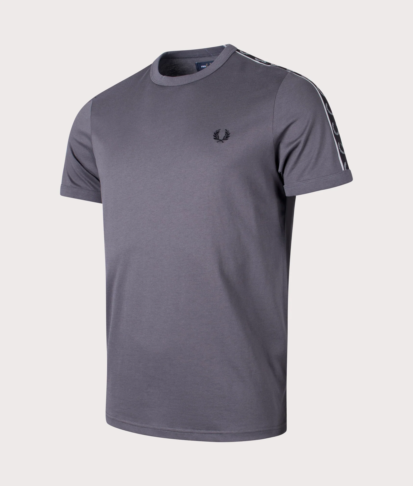 Regular Fit Contrast Tape Ringer T-Shirt