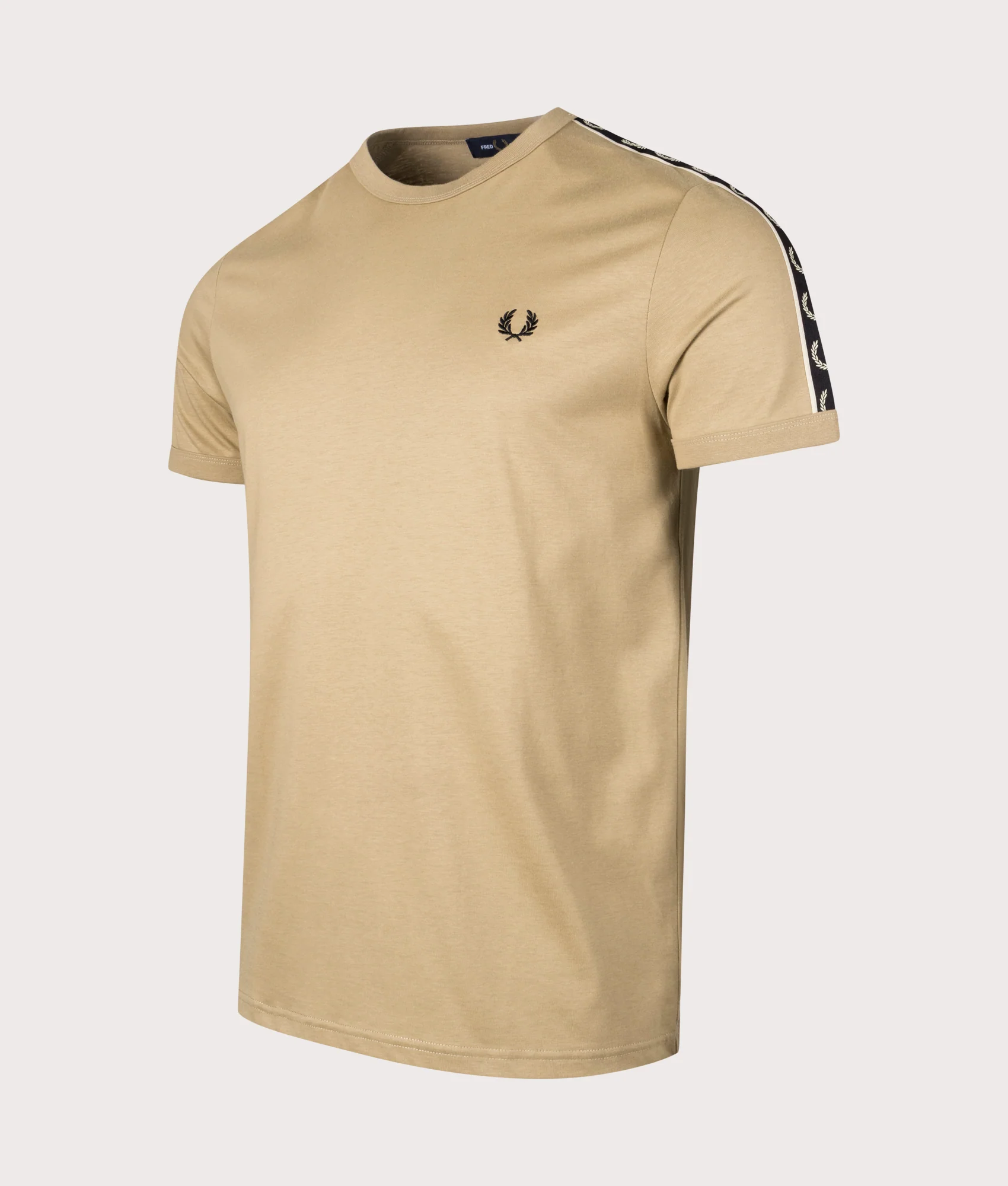 Regular Fit Contrast Tape Ringer T-Shirt