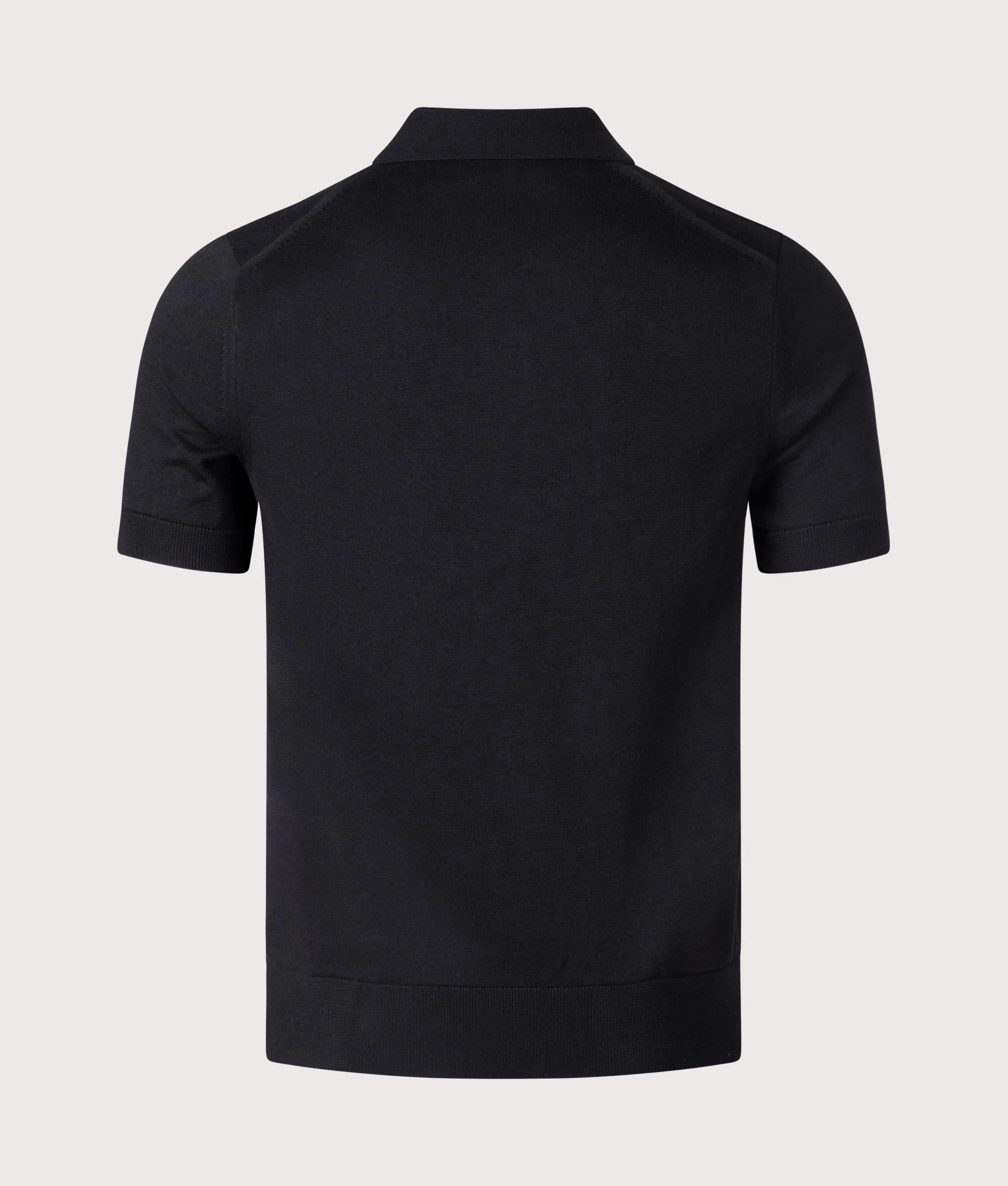 Regular Fit Supima Cotton Knitted Polo Shirt - Image 3