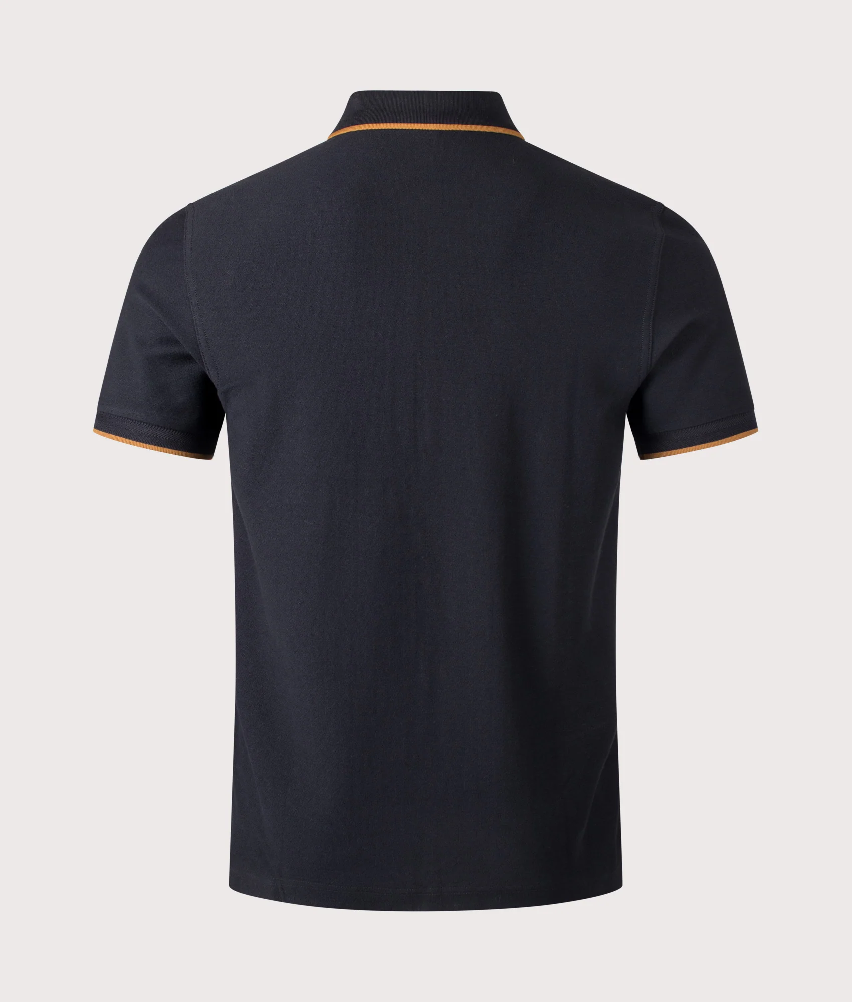 Regular Fit Crepe Piqué Polo Shirt - Image 3
