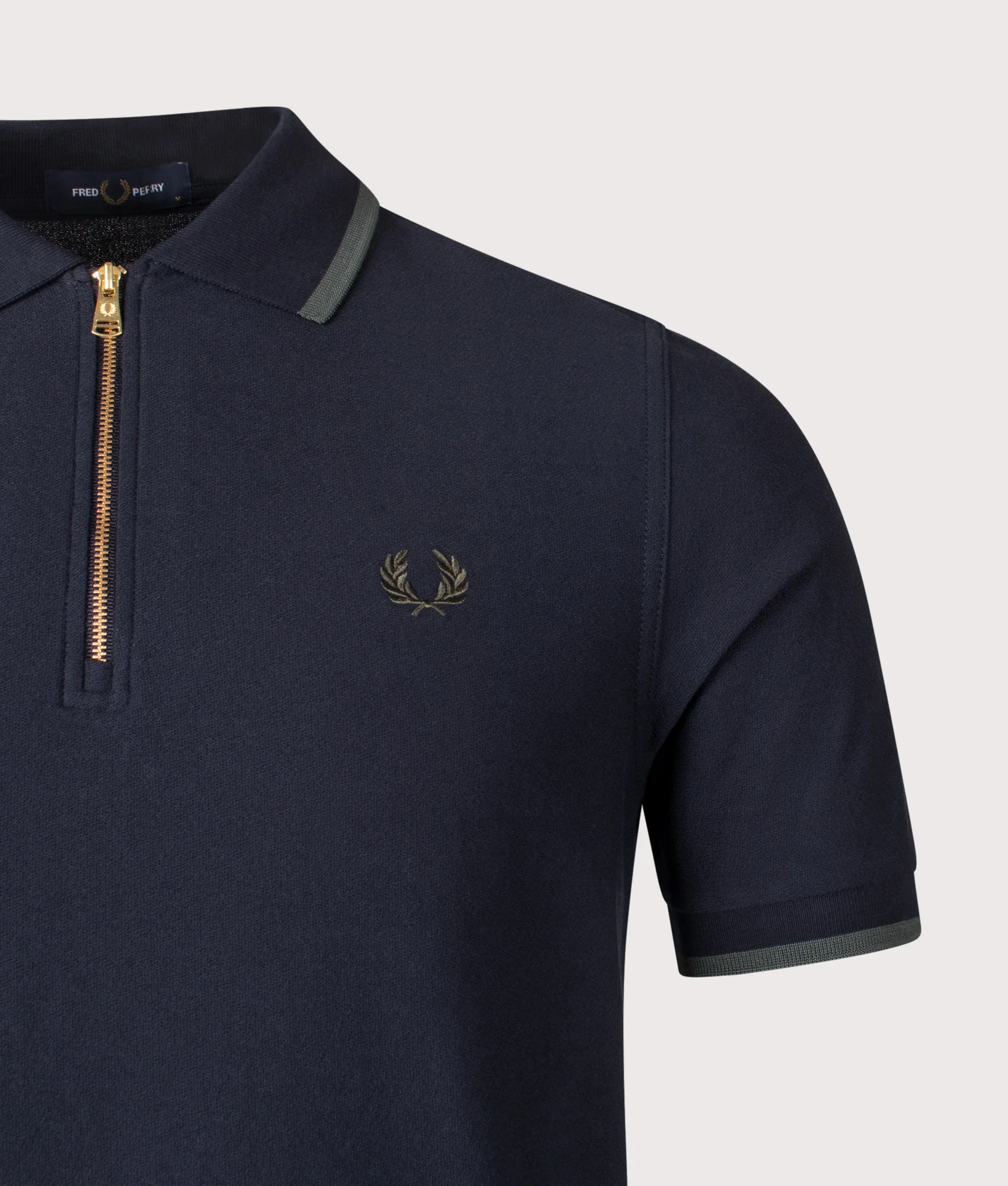 Regular Fit Crepe Piqué Polo Shirt - Image 2