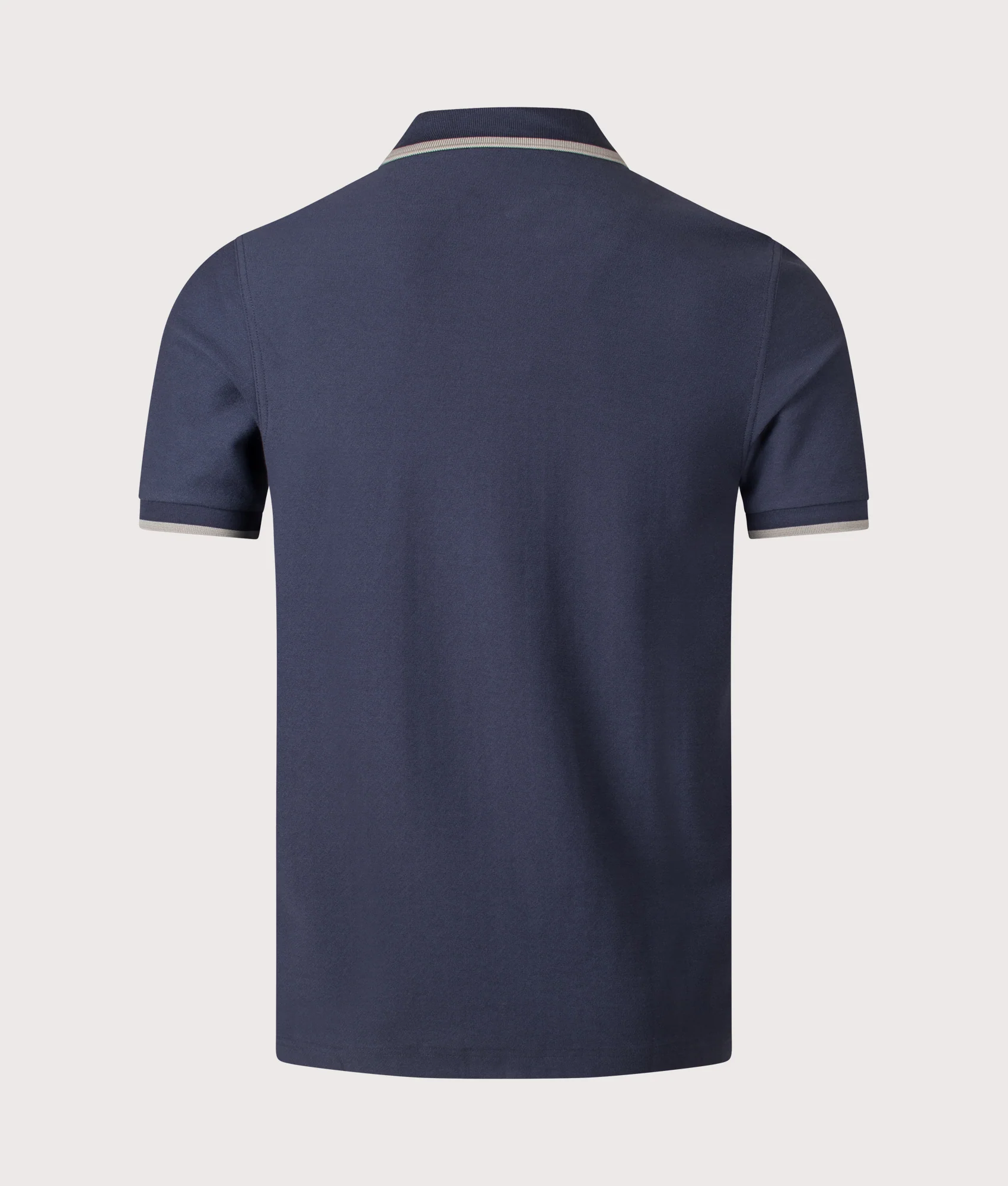 Regular Fit Crepe Piqué Polo Shirt - Image 3