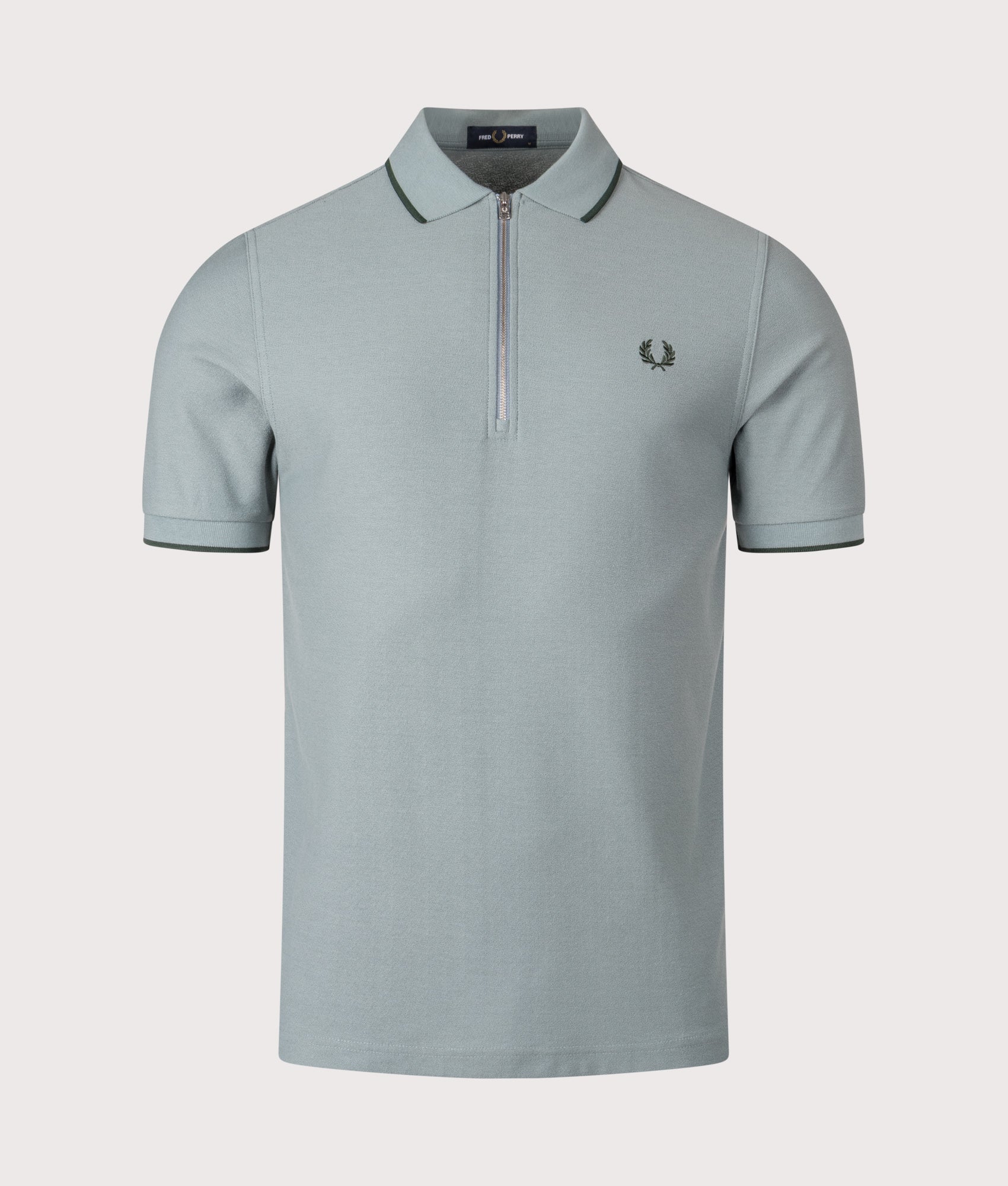 Regular Fit Crepe Piqué Polo Shirt