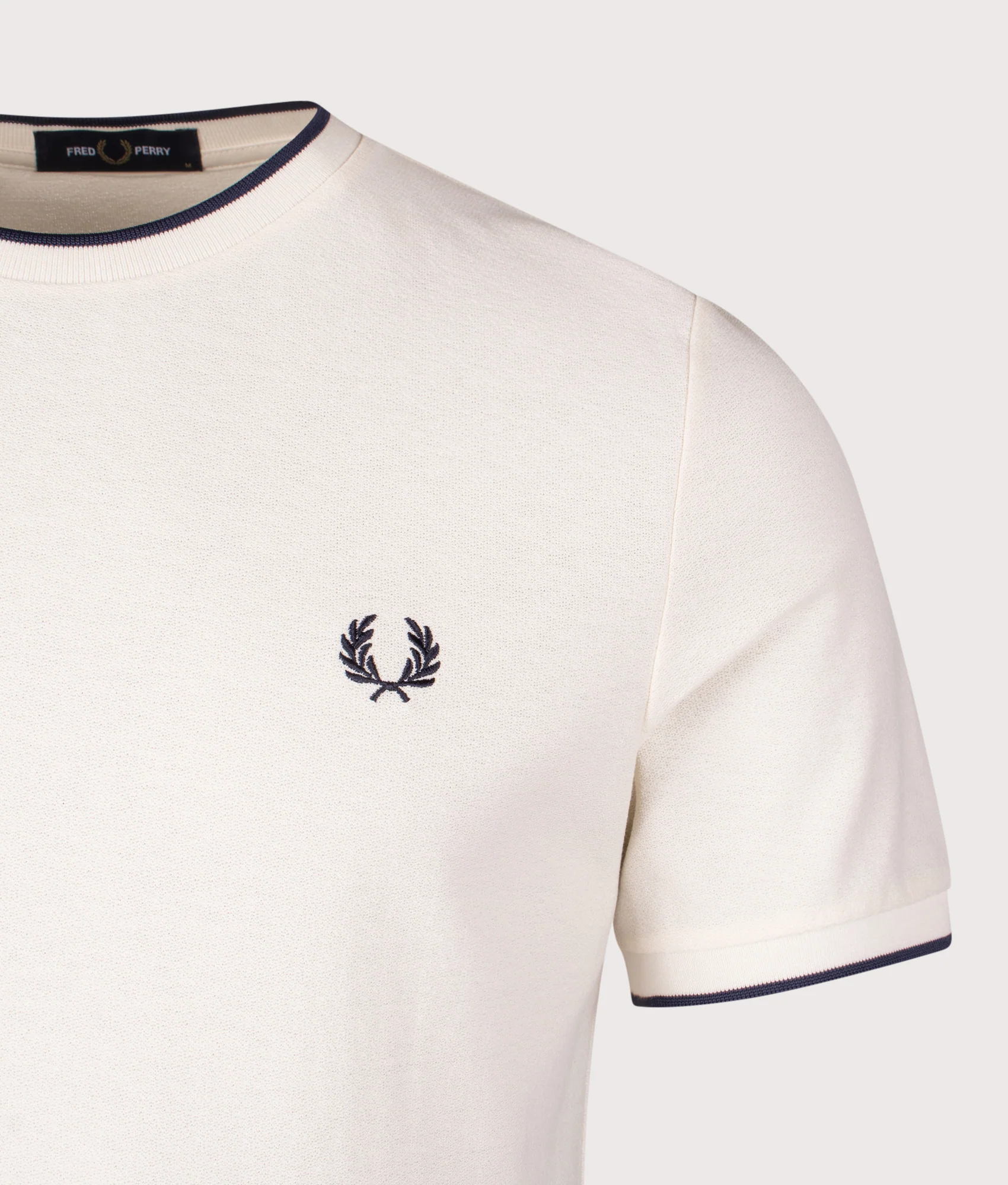 Regular Fit Crepe Piqué T-Shirt - Image 2