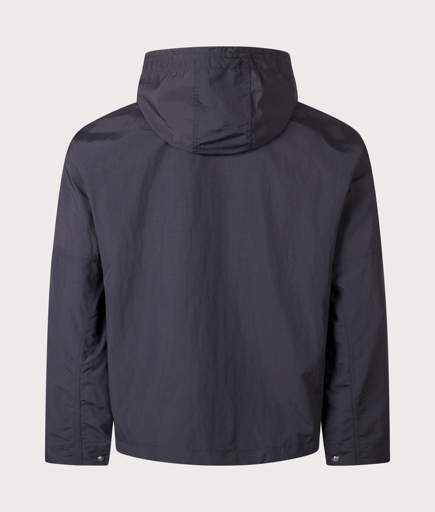 Regular Fit Cropped Ripstop Parka - Image 3
