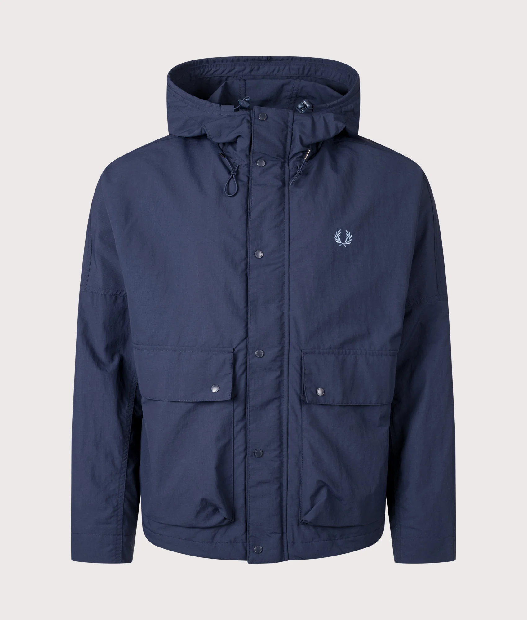Regular Fit Cropped Ripstop Parka