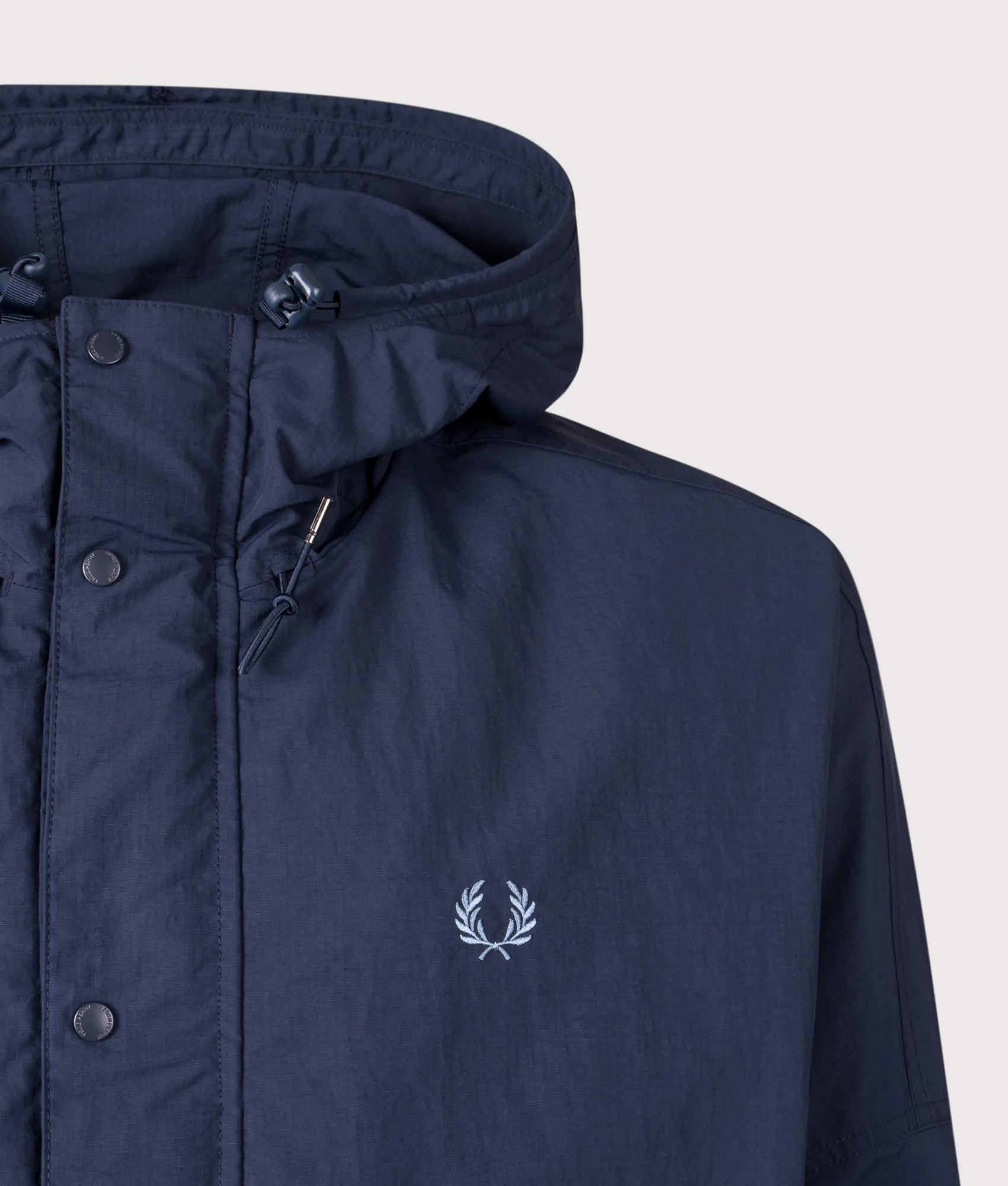 Regular Fit Cropped Ripstop Parka - Image 2